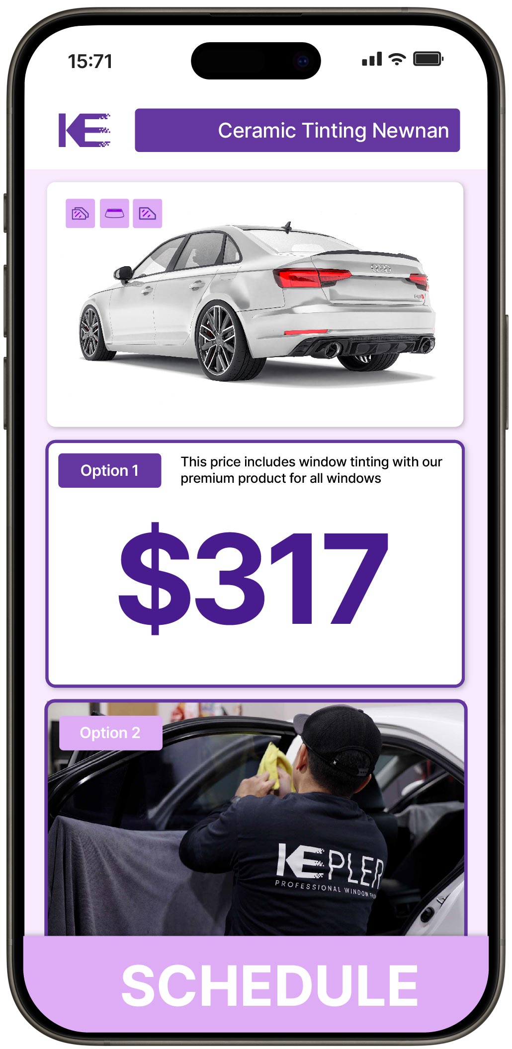 View Competitive Ceramic Window Tinting Prices in Newnan, Georgia