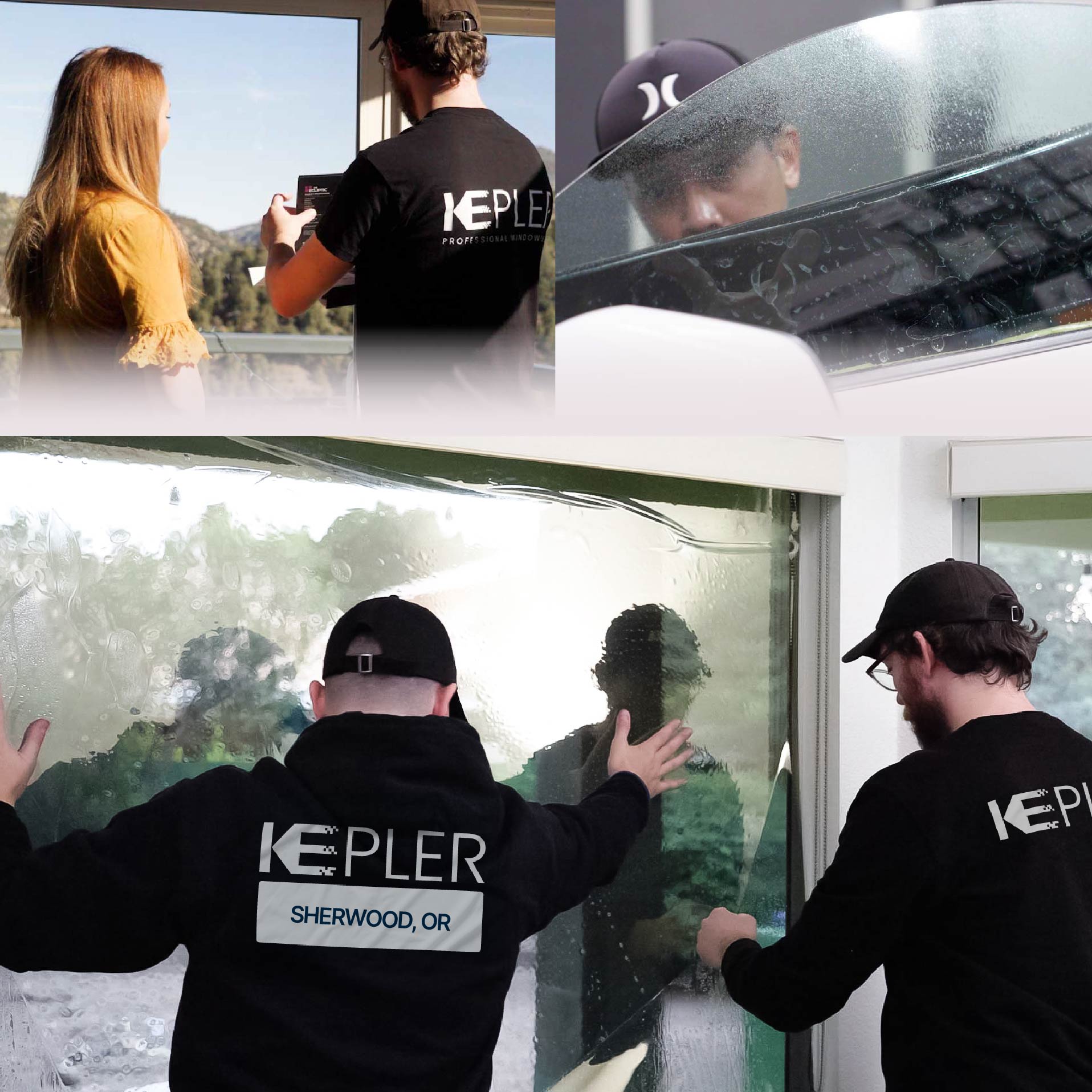 Kepler Specialist Performing Commercial Window Tinting in Sherwood Sherwood