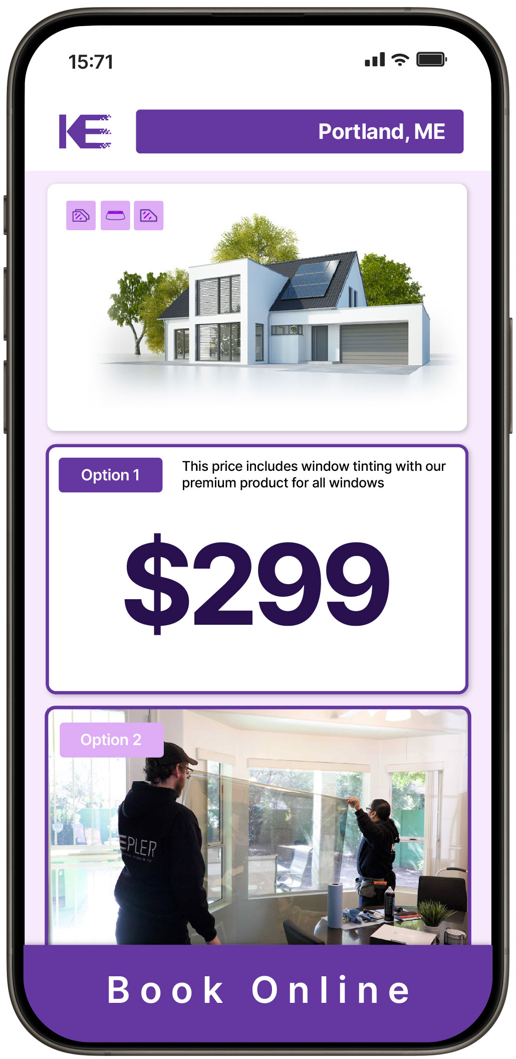 View Competitive Home Window Tinting Costs in Portland, Maine