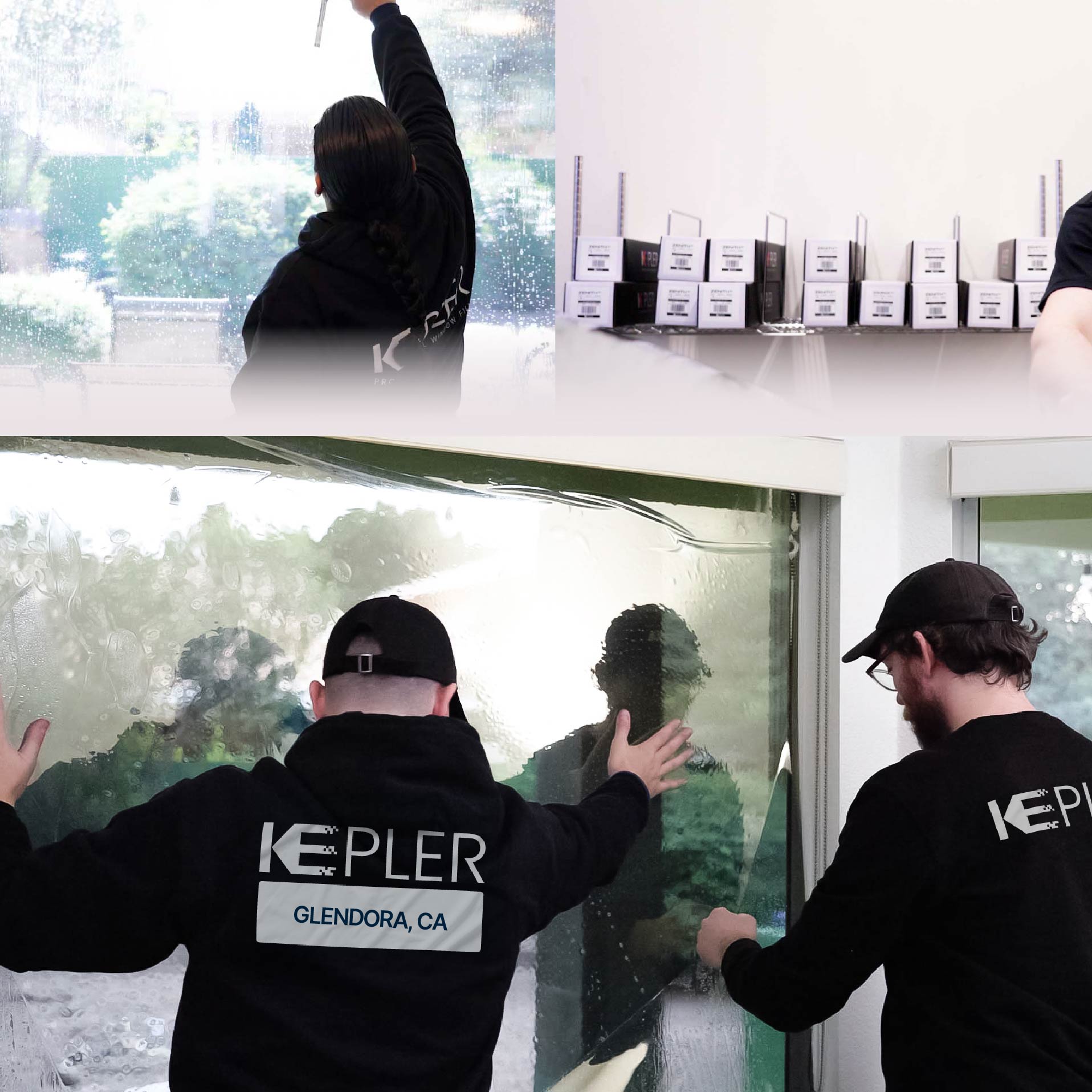 Kepler Specialist Performing Commercial Window Tinting in Glendora Glendora