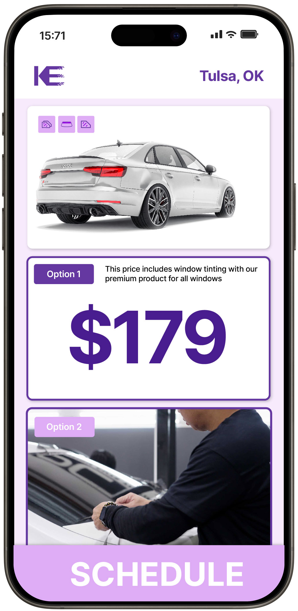 View Competitive Car Window Tinting Prices in Tulsa, Oklahoma
