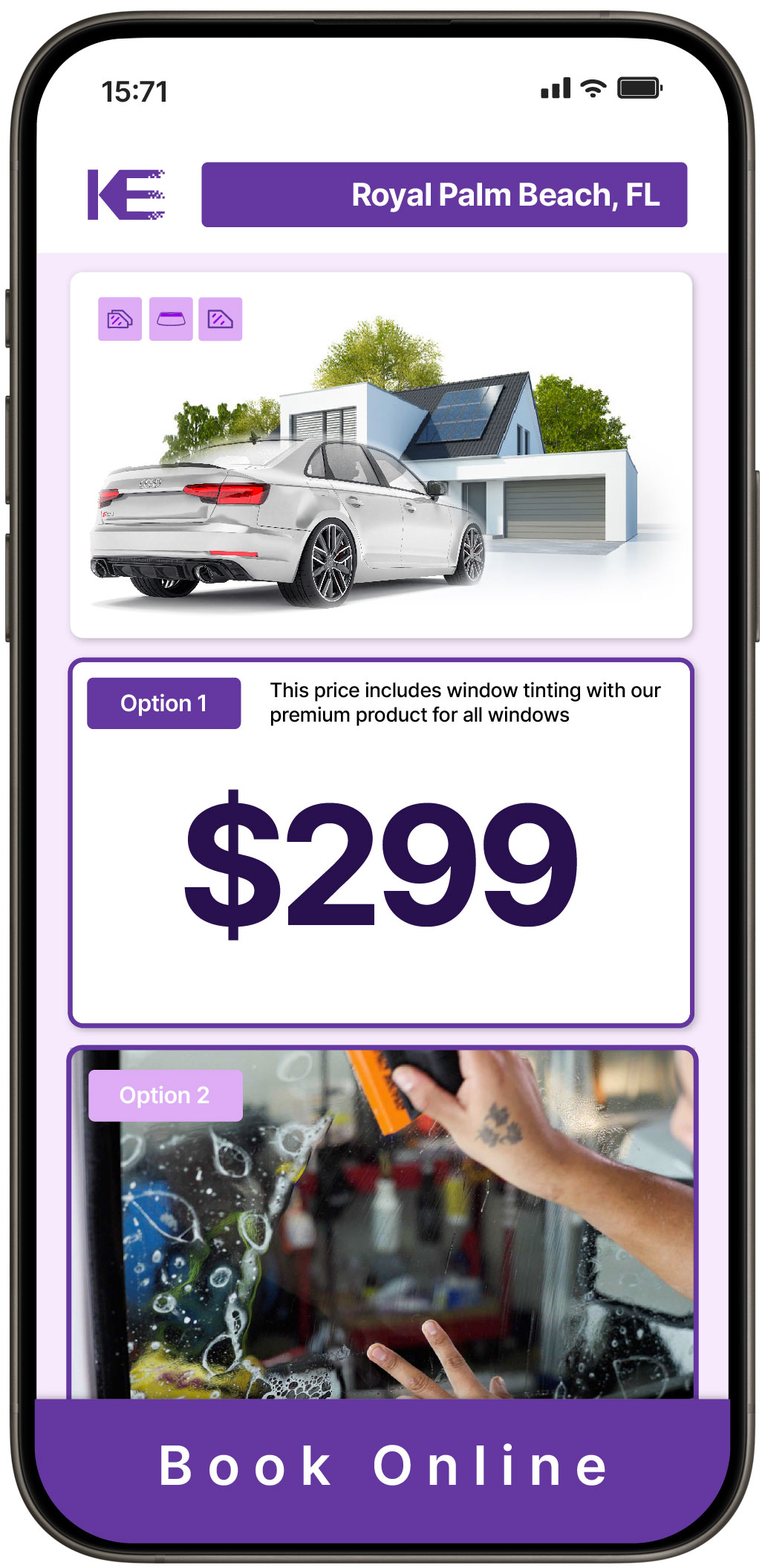 View Competitive Window Tinting Prices in Royal Palm Beach, Florida