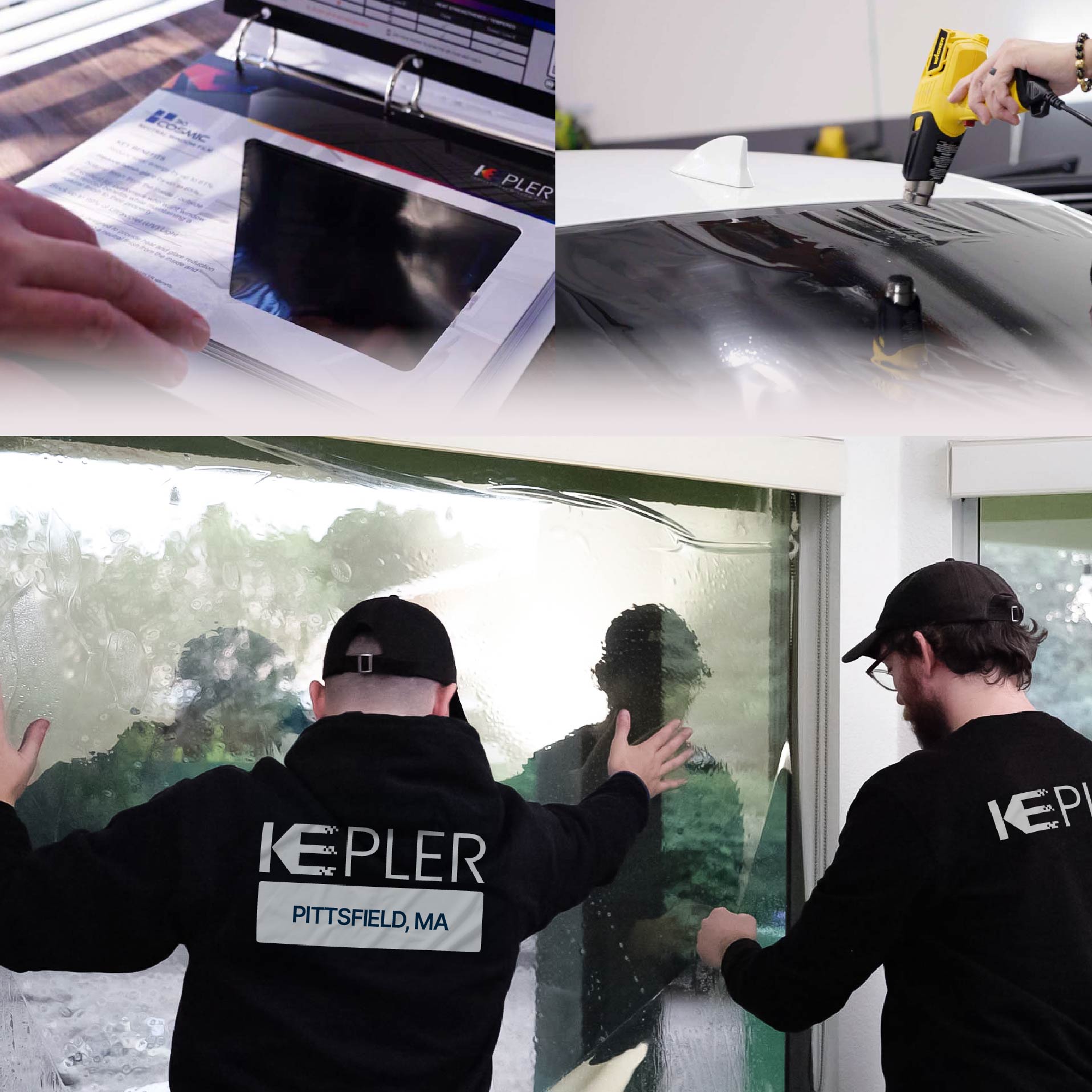 Kepler Specialist Performing Commercial Window Tinting in Pittsfield Pittsfield