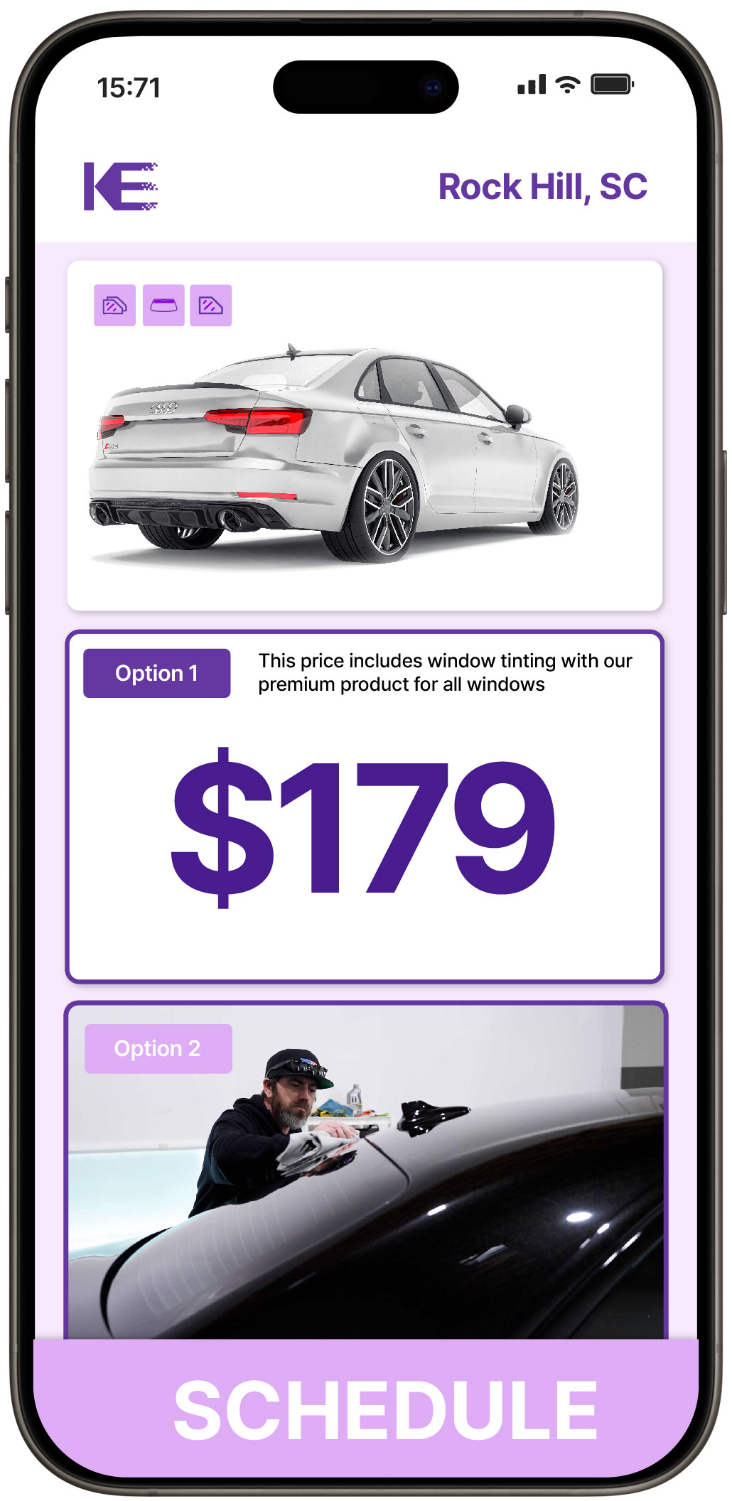 View Reasonable Car Window Tinting Prices in Rock Hill, South Carolina
