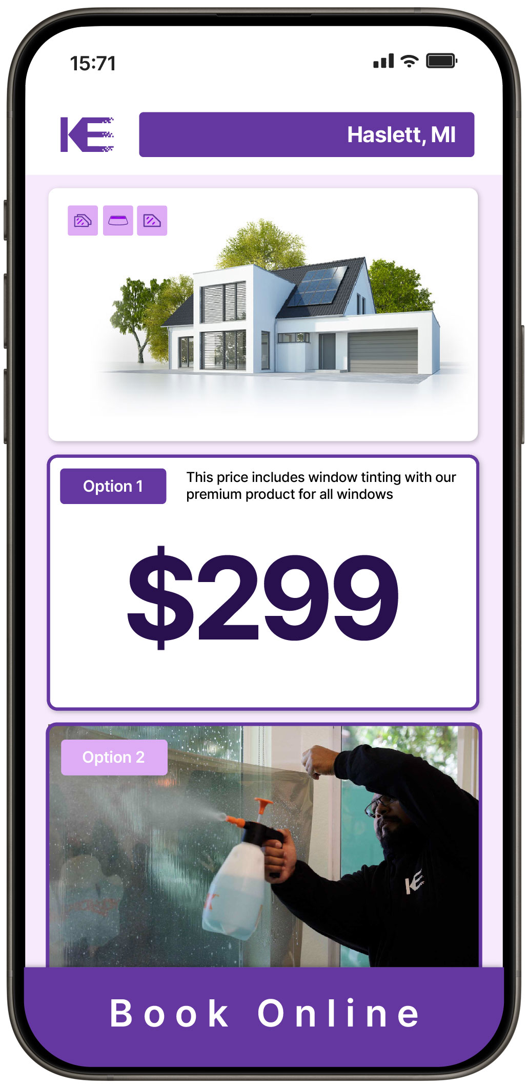 View Reasonable Home Window Tinting Rates in Haslett, Michigan