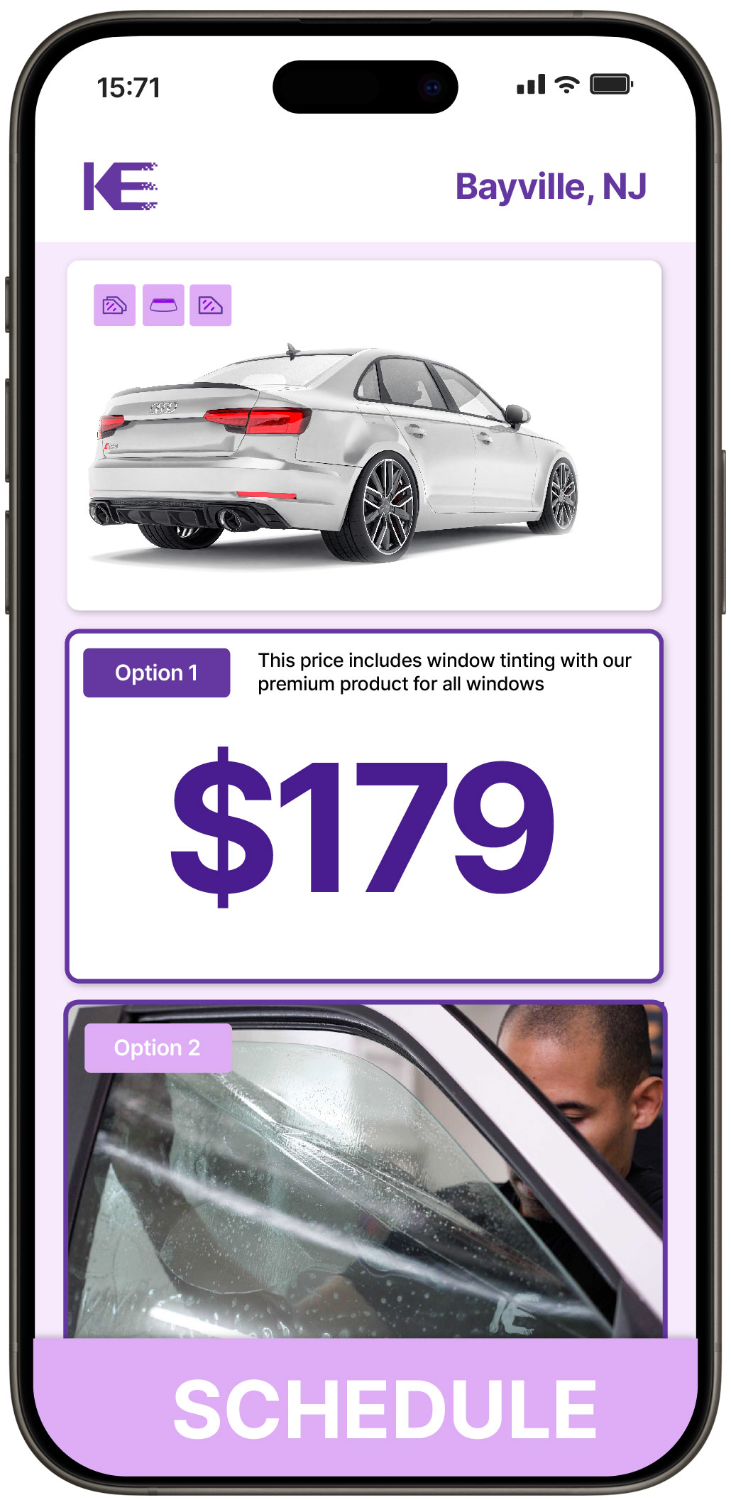 View Affordable Car Window Tinting Costs in Bayville, New Jersey