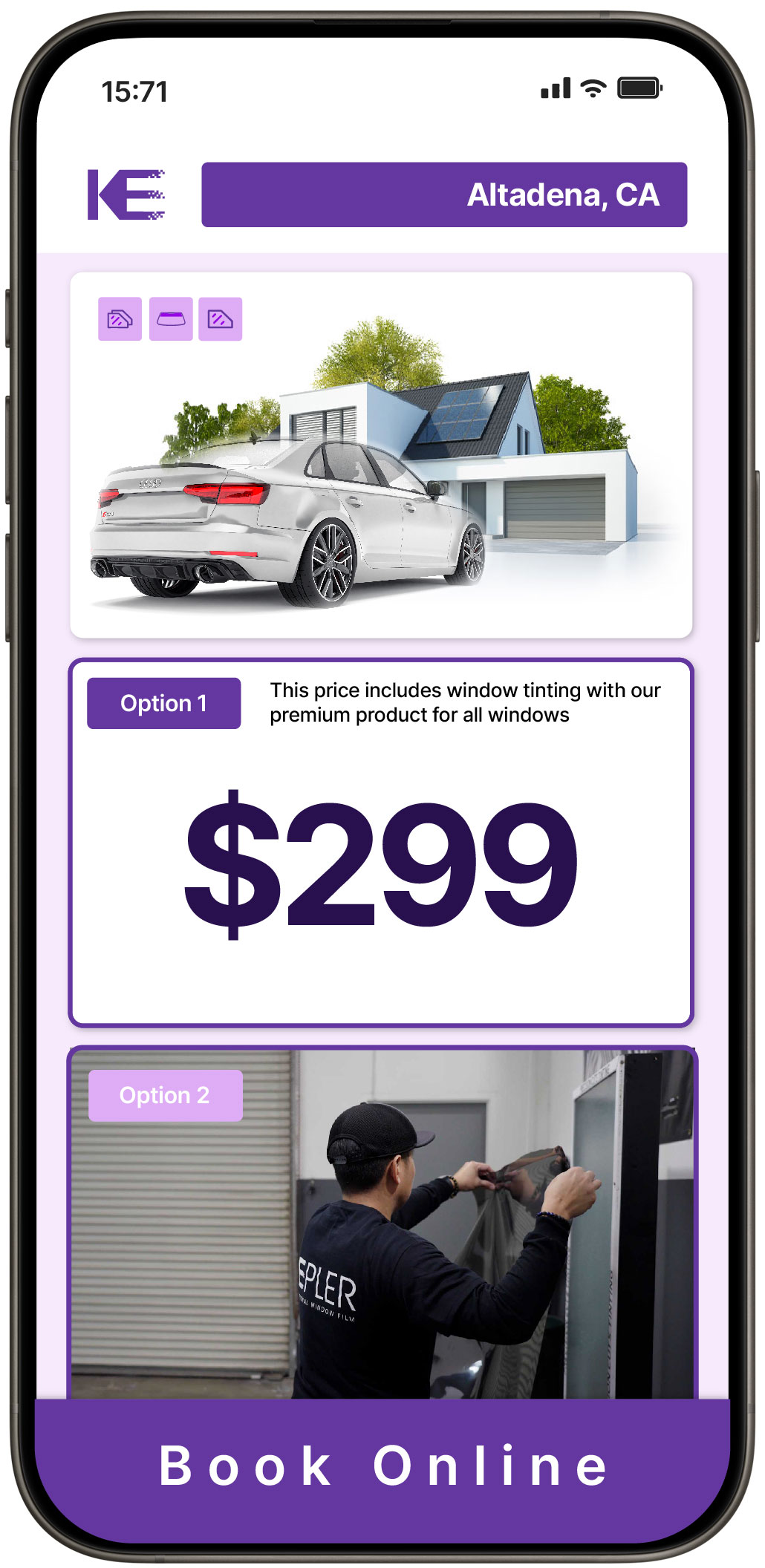 View Competitive Window Tinting Prices in Altadena, California