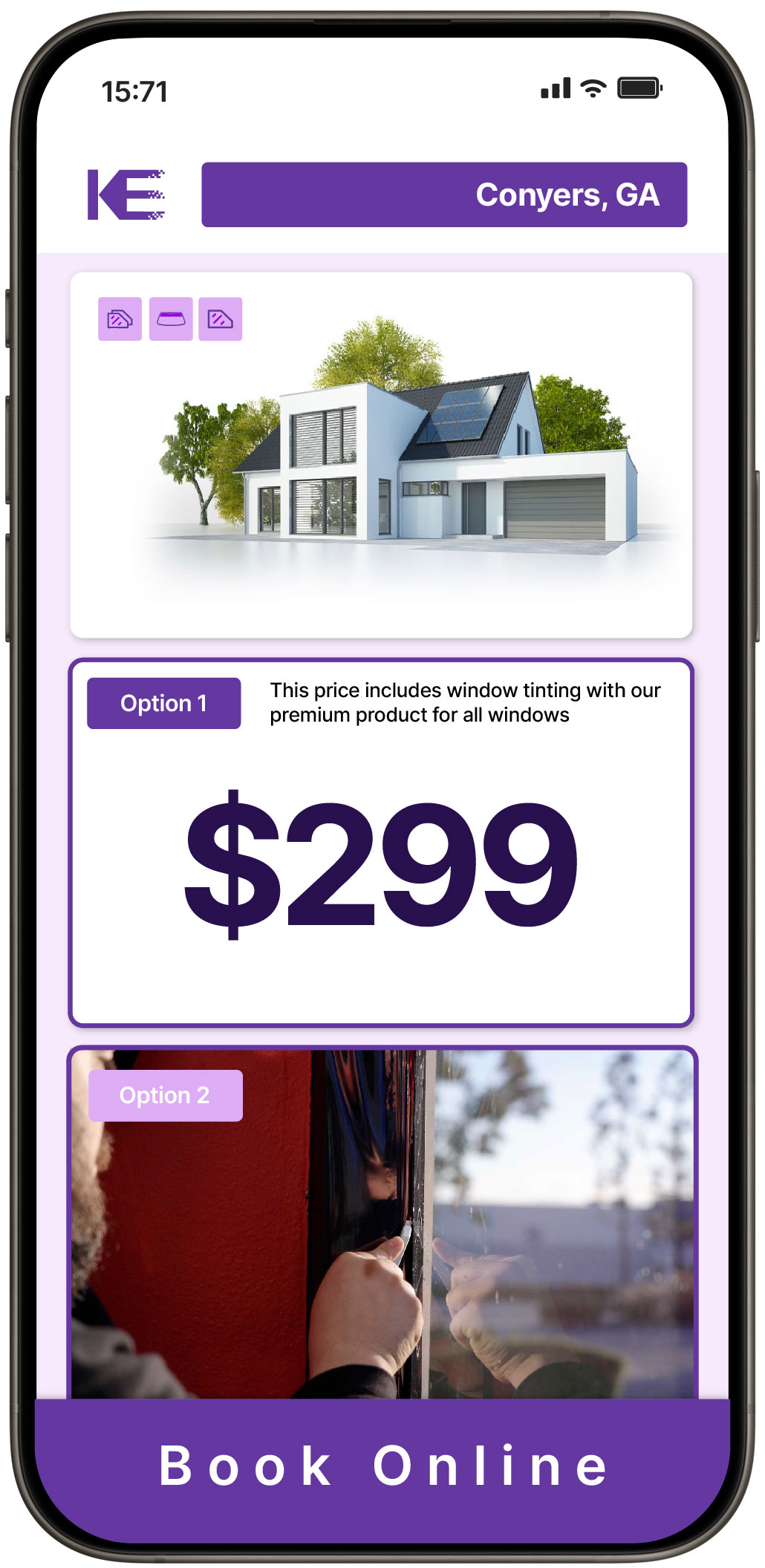 View Competitive Home Window Tinting Costs in Conyers, Georgia