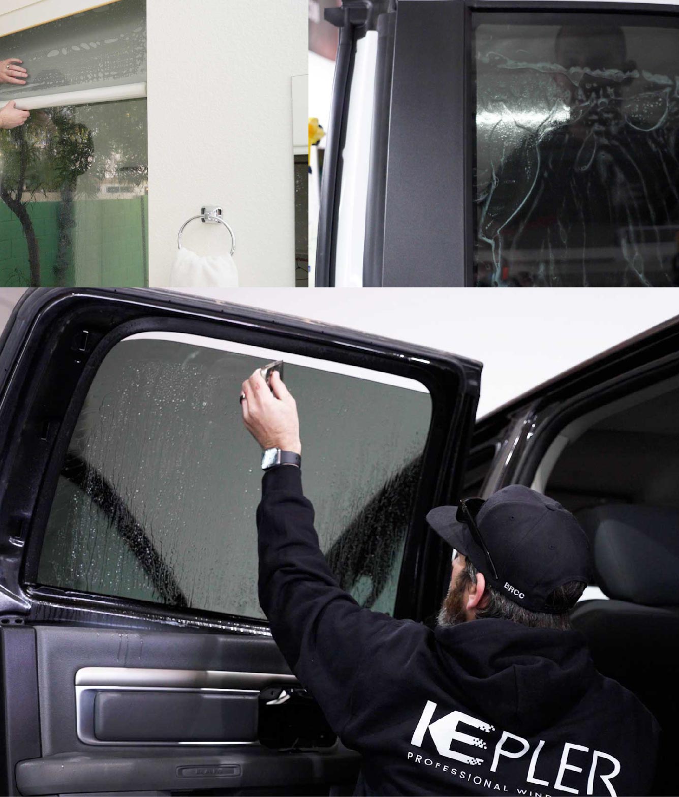 Kepler Window Tinting Specialists at Work in Gibsonton, Florida
