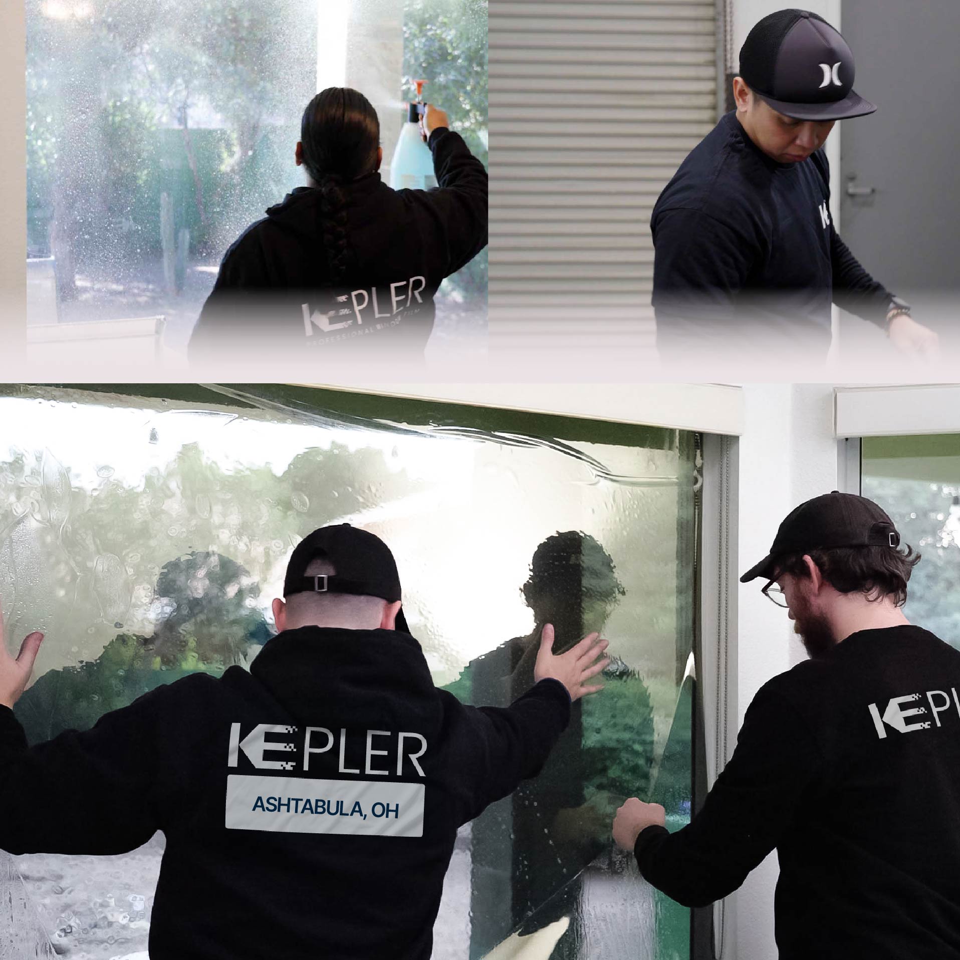 Kepler Specialist Performing Commercial Window Tinting in Ashtabula Ashtabula
