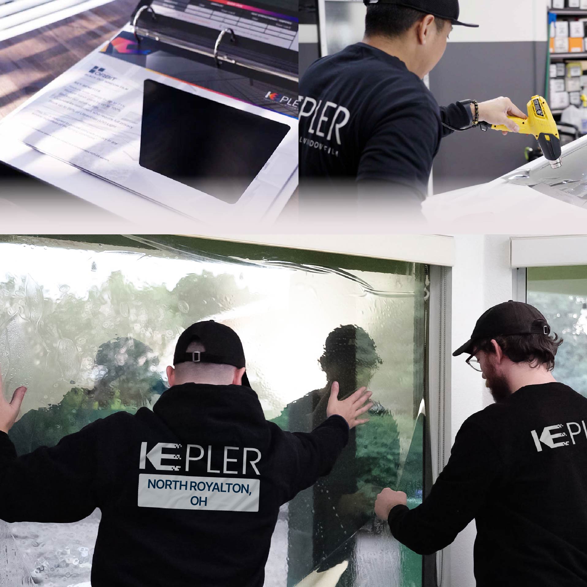Kepler Specialist Performing Commercial Window Tinting in North Royalton North Royalton