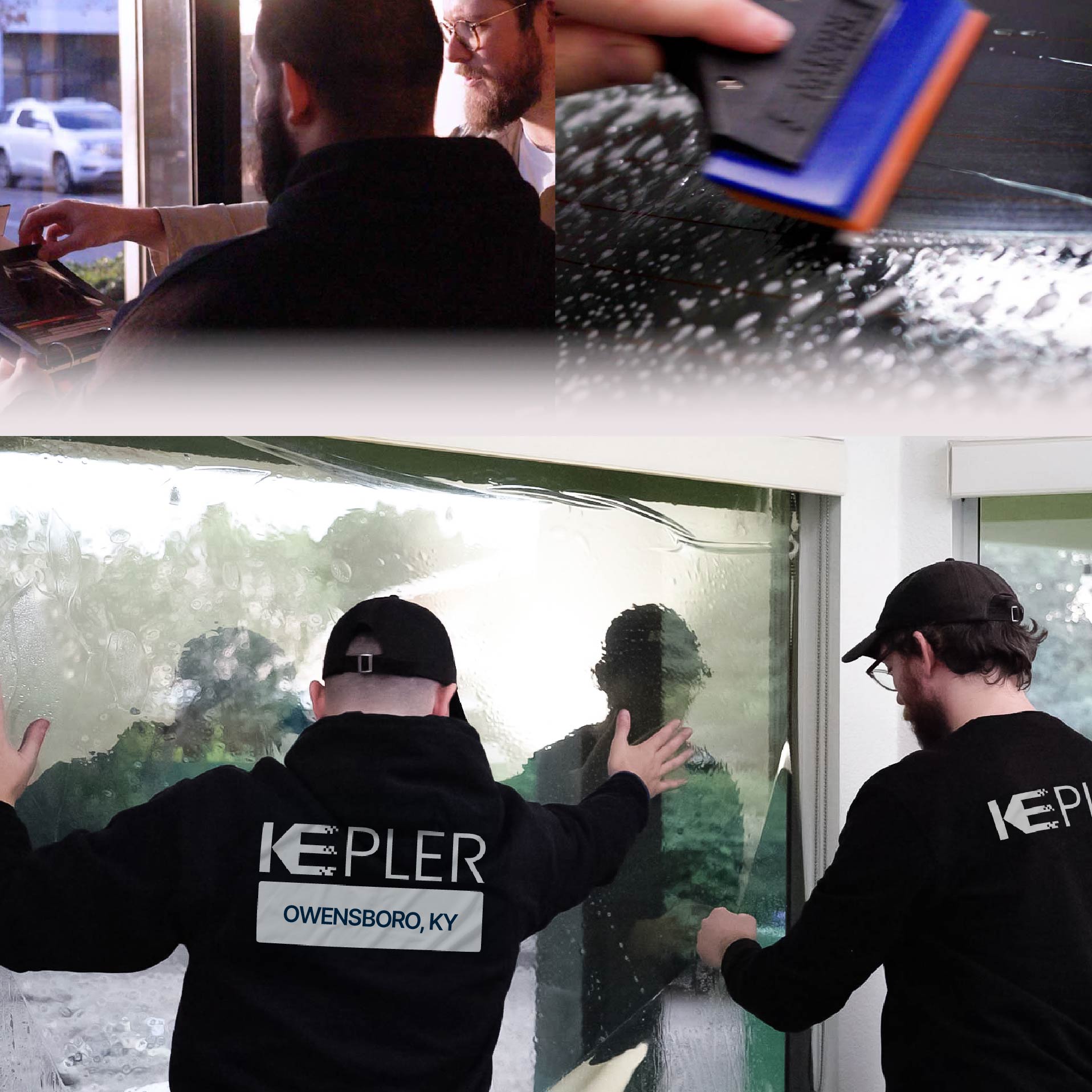 Kepler Specialist Performing Commercial Window Tinting in Owensboro Owensboro