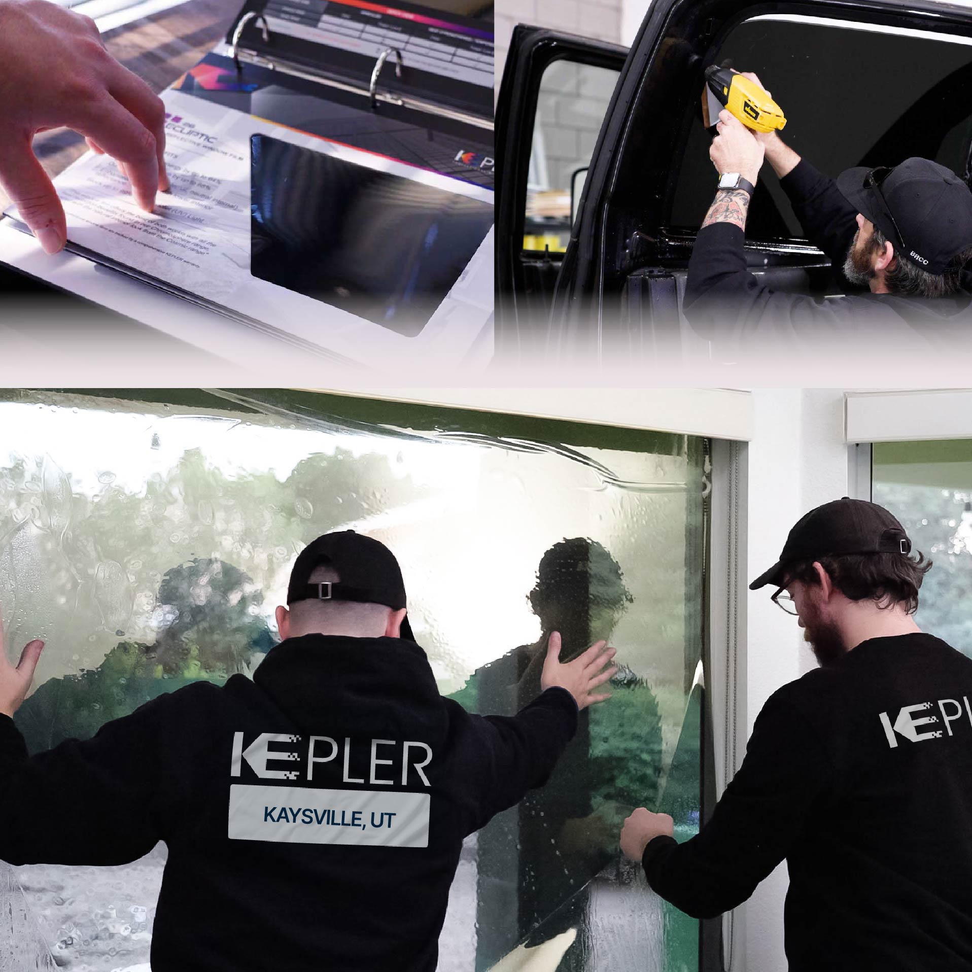 Kepler Specialist Performing Commercial Window Tinting in Kaysville Kaysville