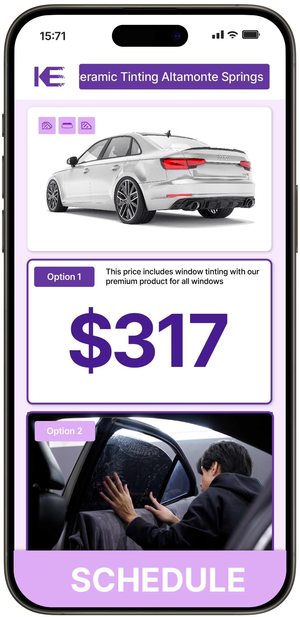 View Competitive Ceramic Window Tinting Costs in Altamonte Springs, Florida