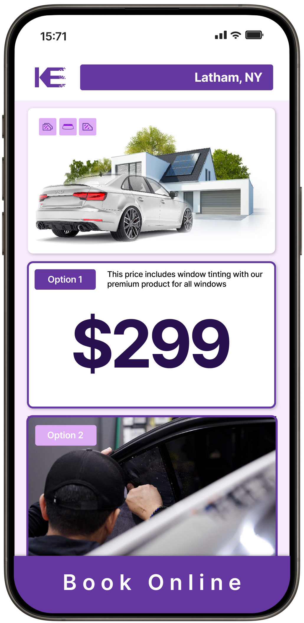 View Competitive Window Tinting Prices in Latham, New York