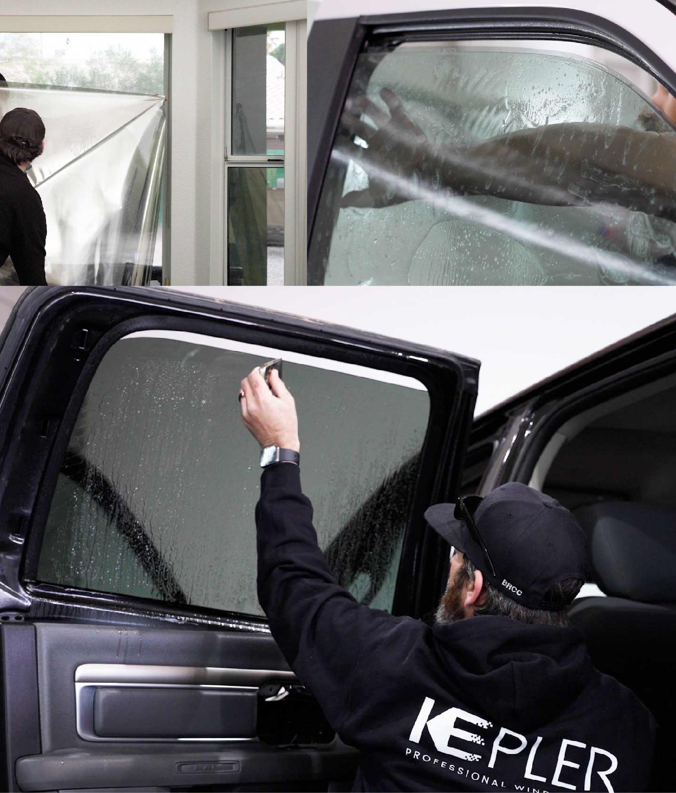 Kepler Window Tinting Specialists at Work in Zanesville, Ohio