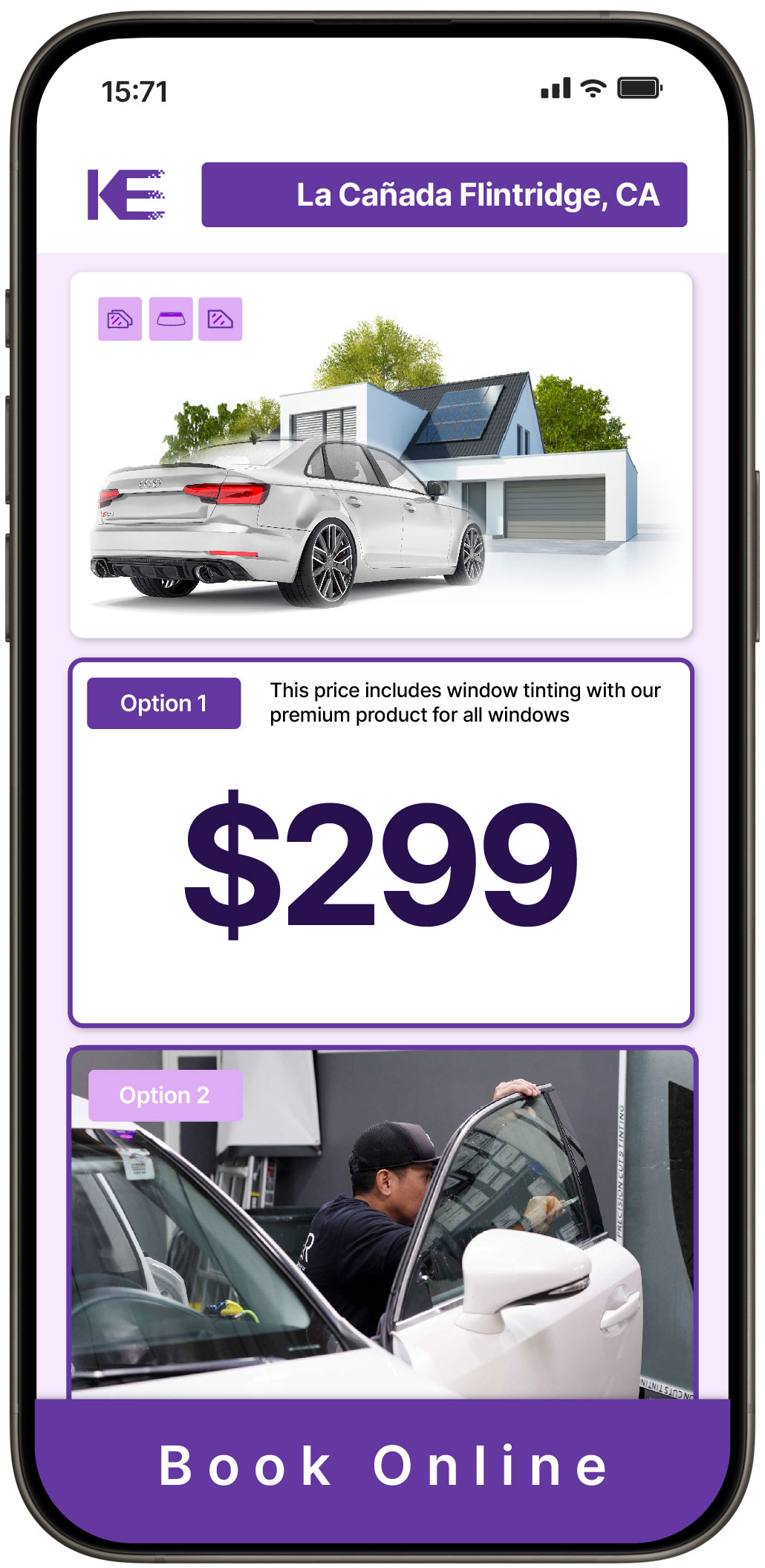 View Competitive Window Tinting Prices in La Cañada Flintridge, California