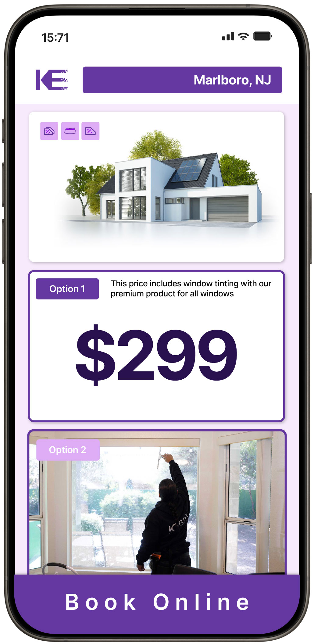 View Competitive Home Window Tinting Rates in Marlboro, New Jersey