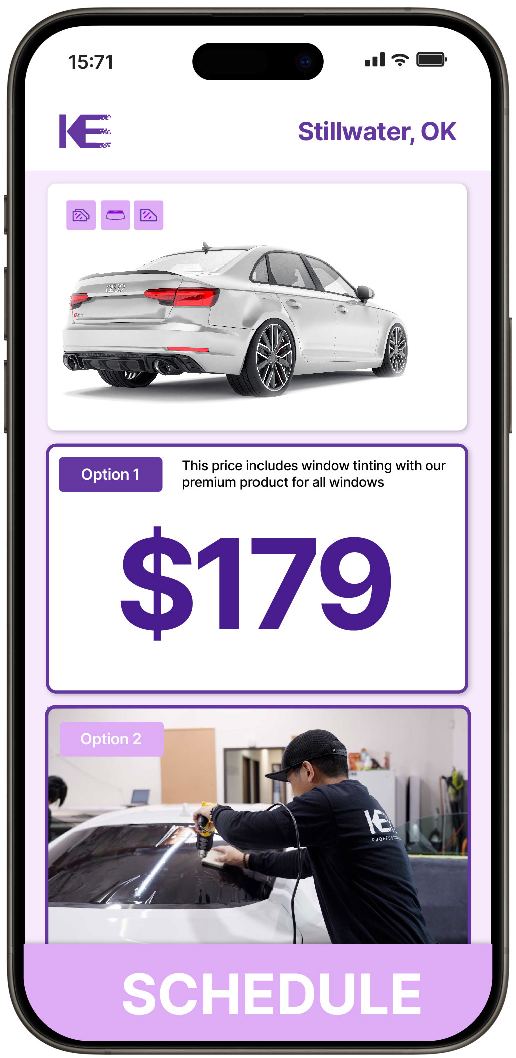 View Affordable Car Window Tinting Costs in Stillwater, Oklahoma
