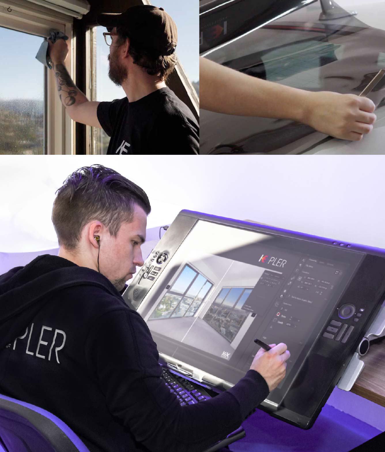 Kepler Specialist Performing Commercial Window Tinting in Porterville Porterville