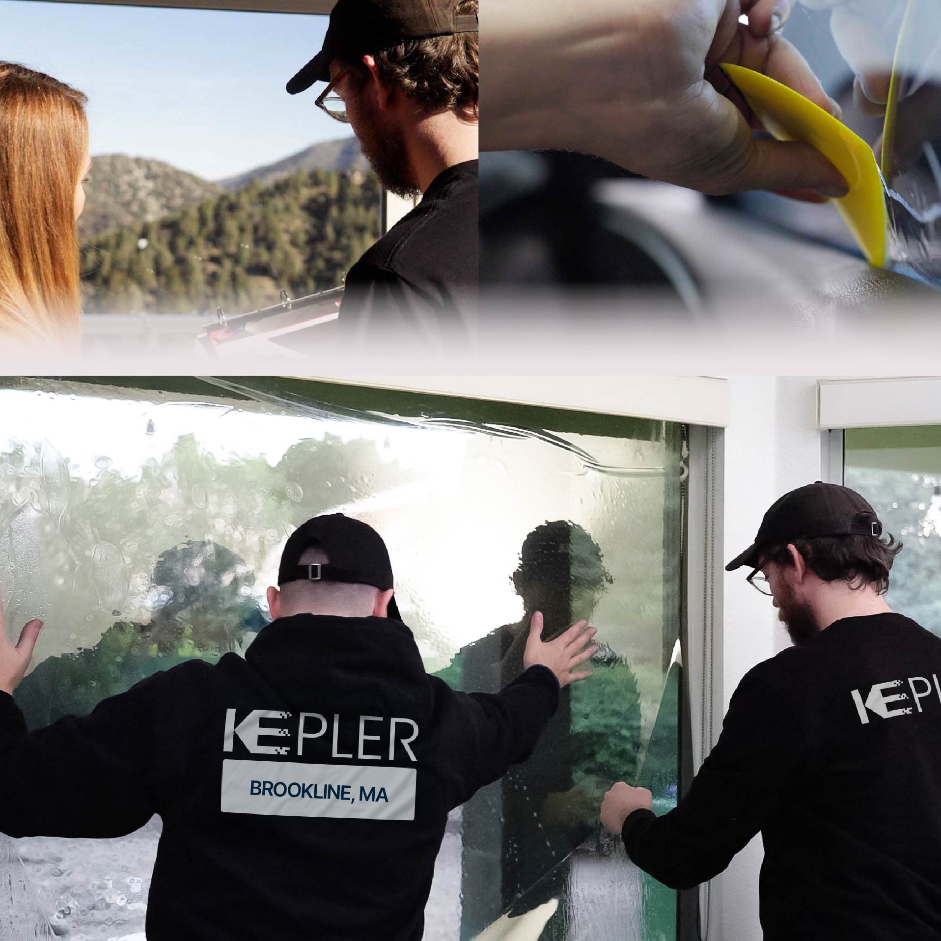 Kepler Specialist Performing Commercial Window Tinting in Brookline Brookline