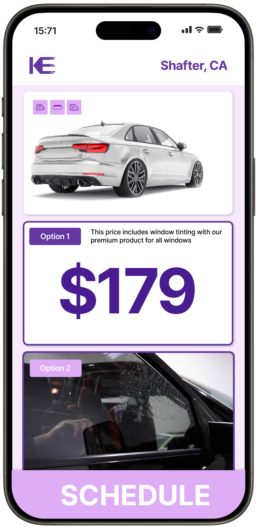 View Affordable Car Window Tinting Rates in Shafter, California