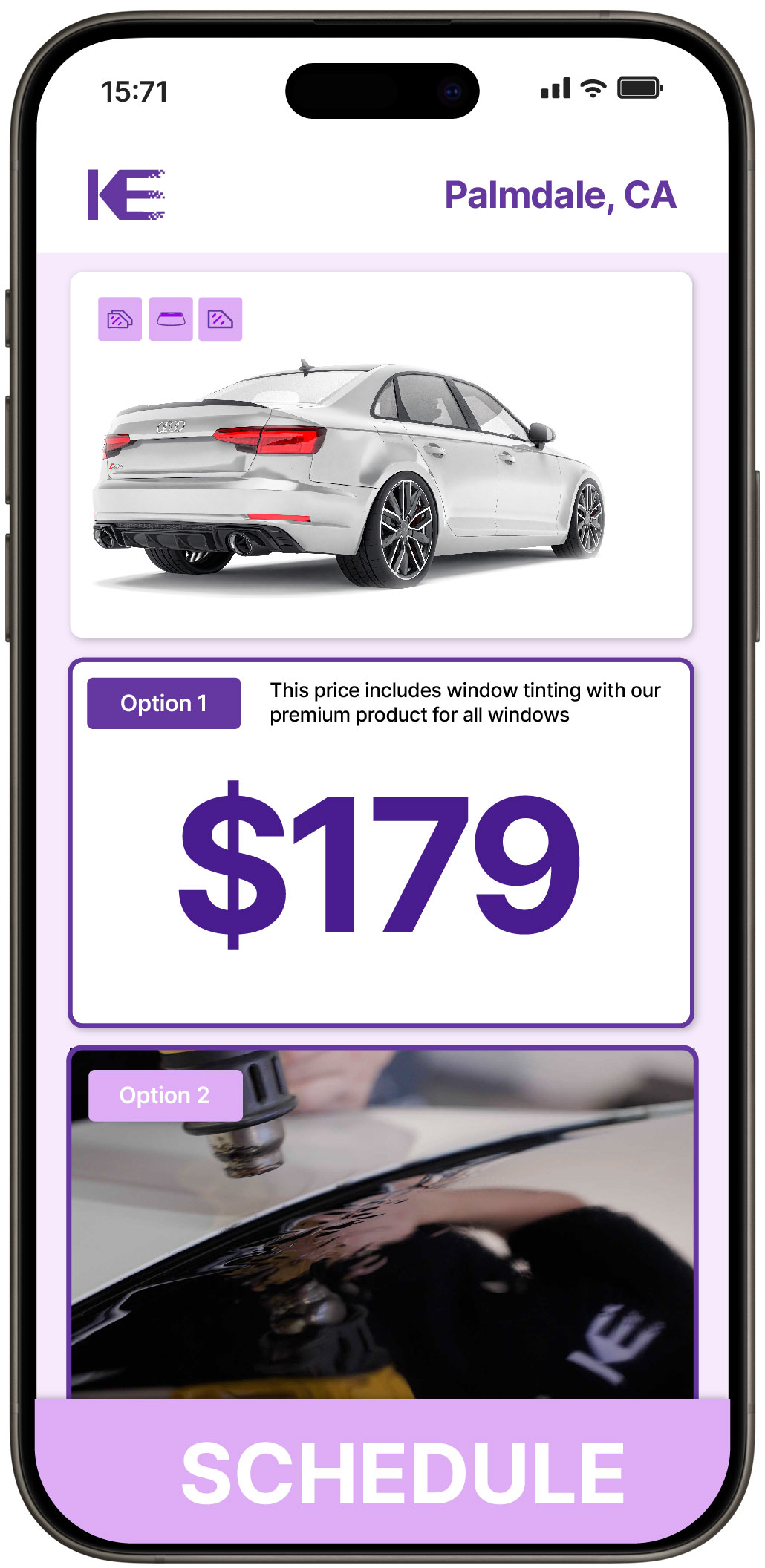 View Competitive Car Window Tinting Costs in Palmdale, California
