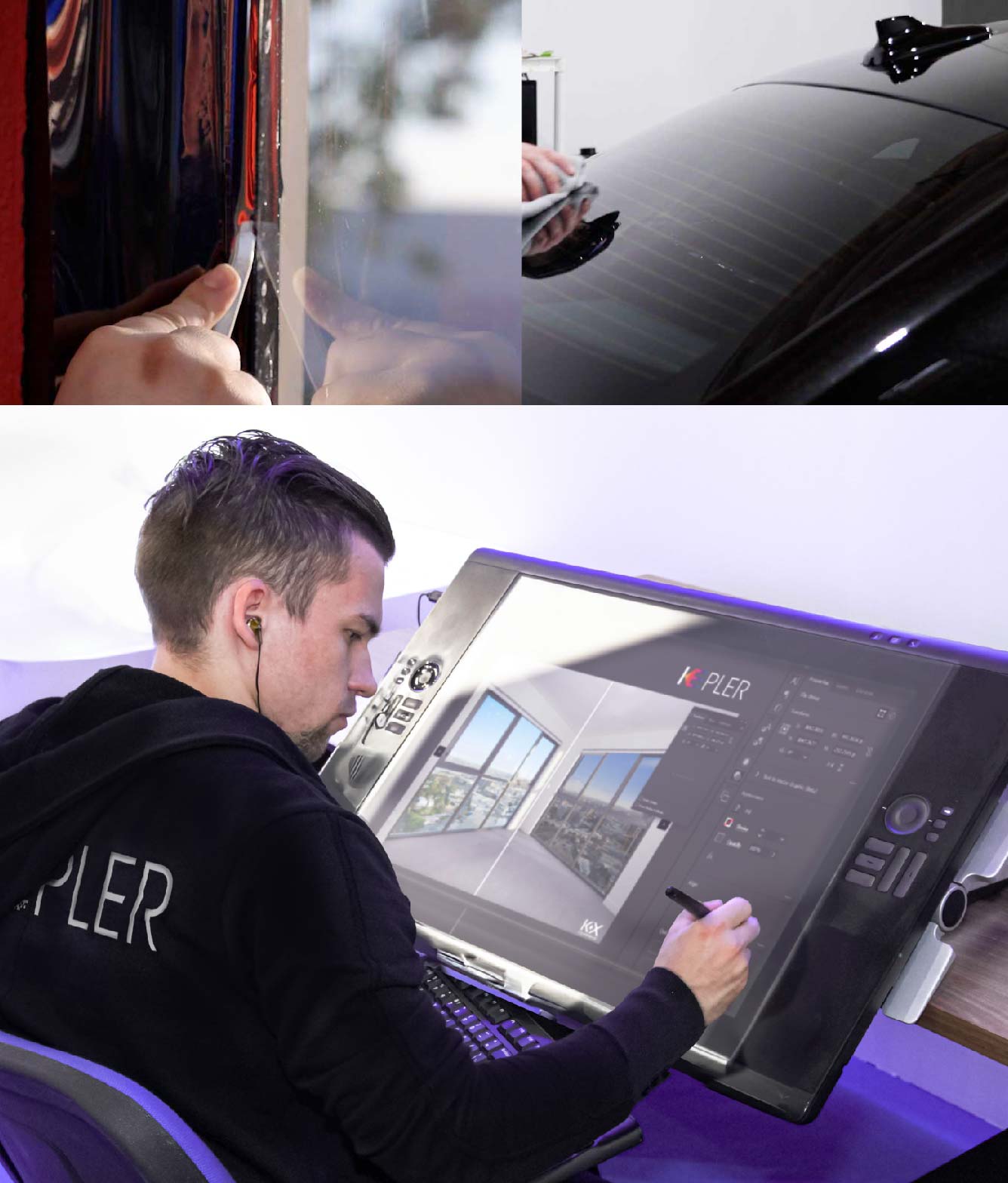 Kepler Specialist Performing Commercial Window Tinting in Republic Republic