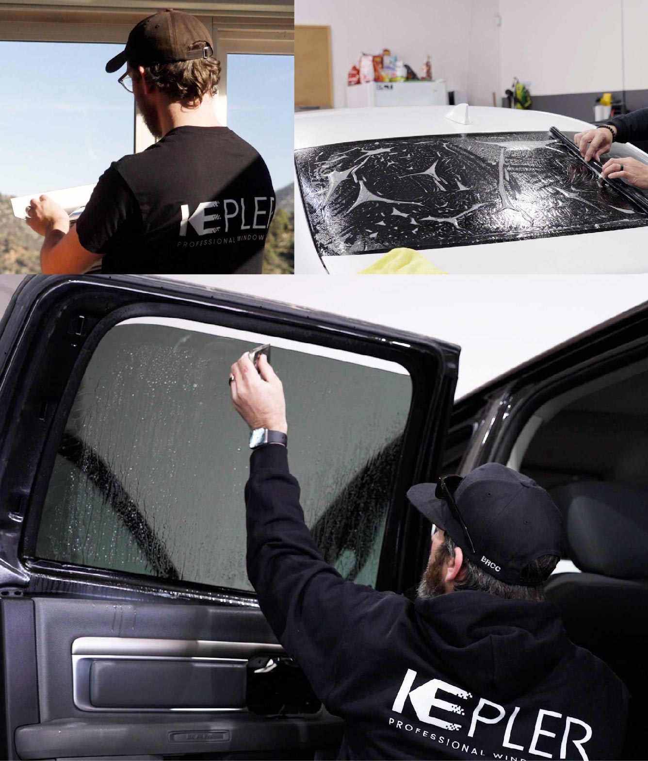 Kepler Window Tinting Specialists at Work in Oxon Hill, Maryland
