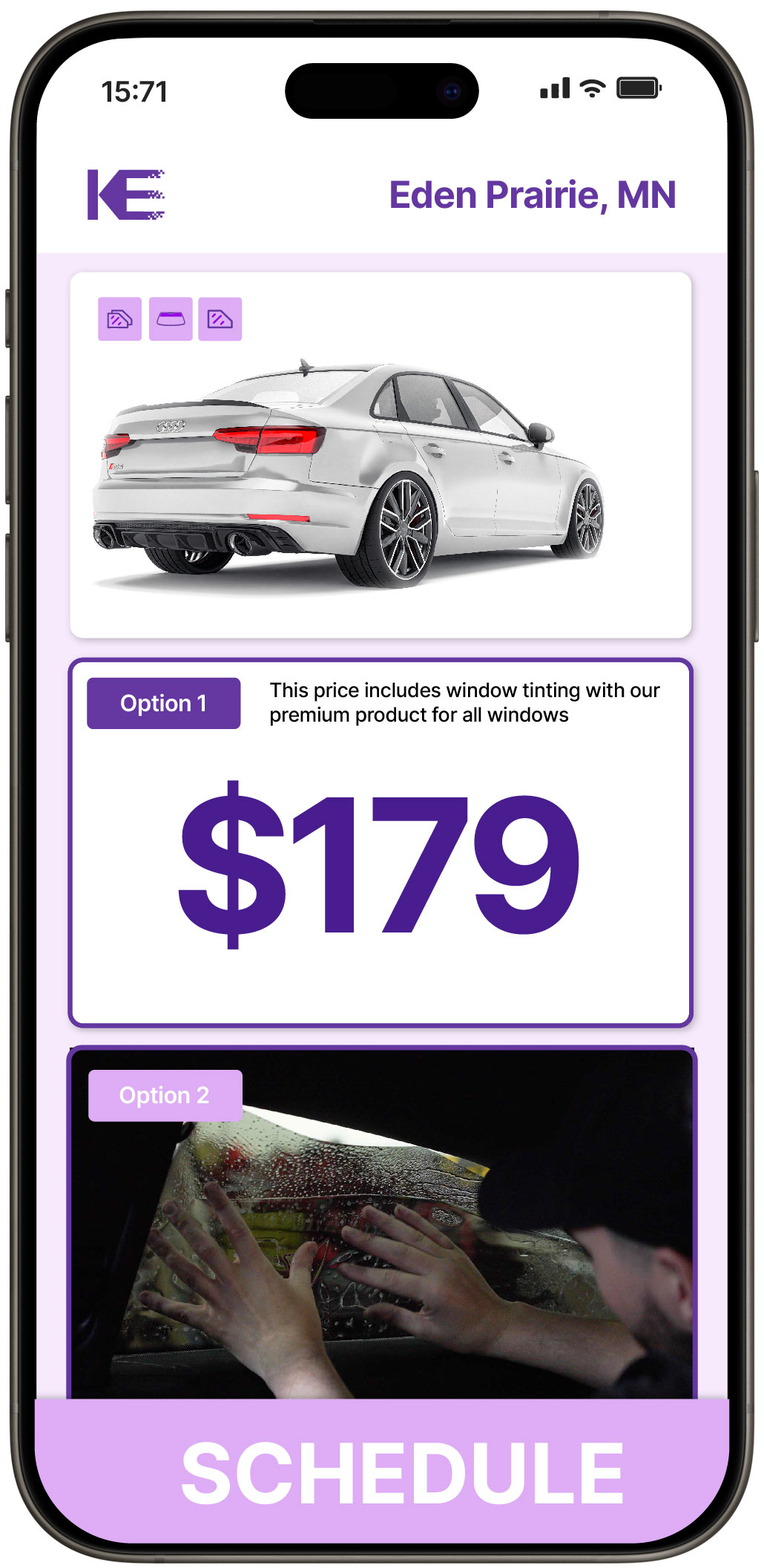 View Reasonable Car Window Tinting Prices in Eden Prairie, Minnesota