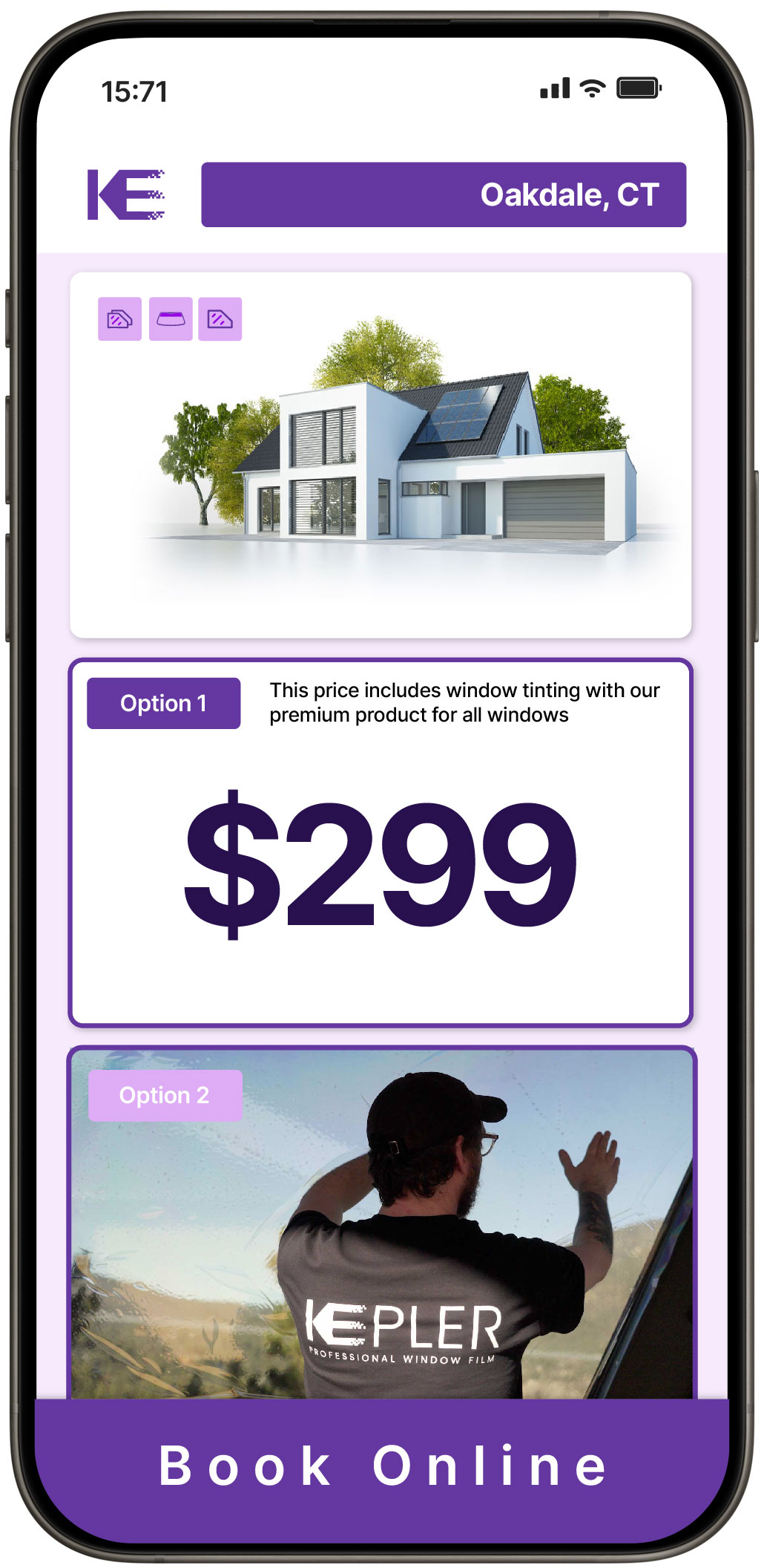 View Competitive Home Window Tinting Rates in Oakdale, Connecticut
