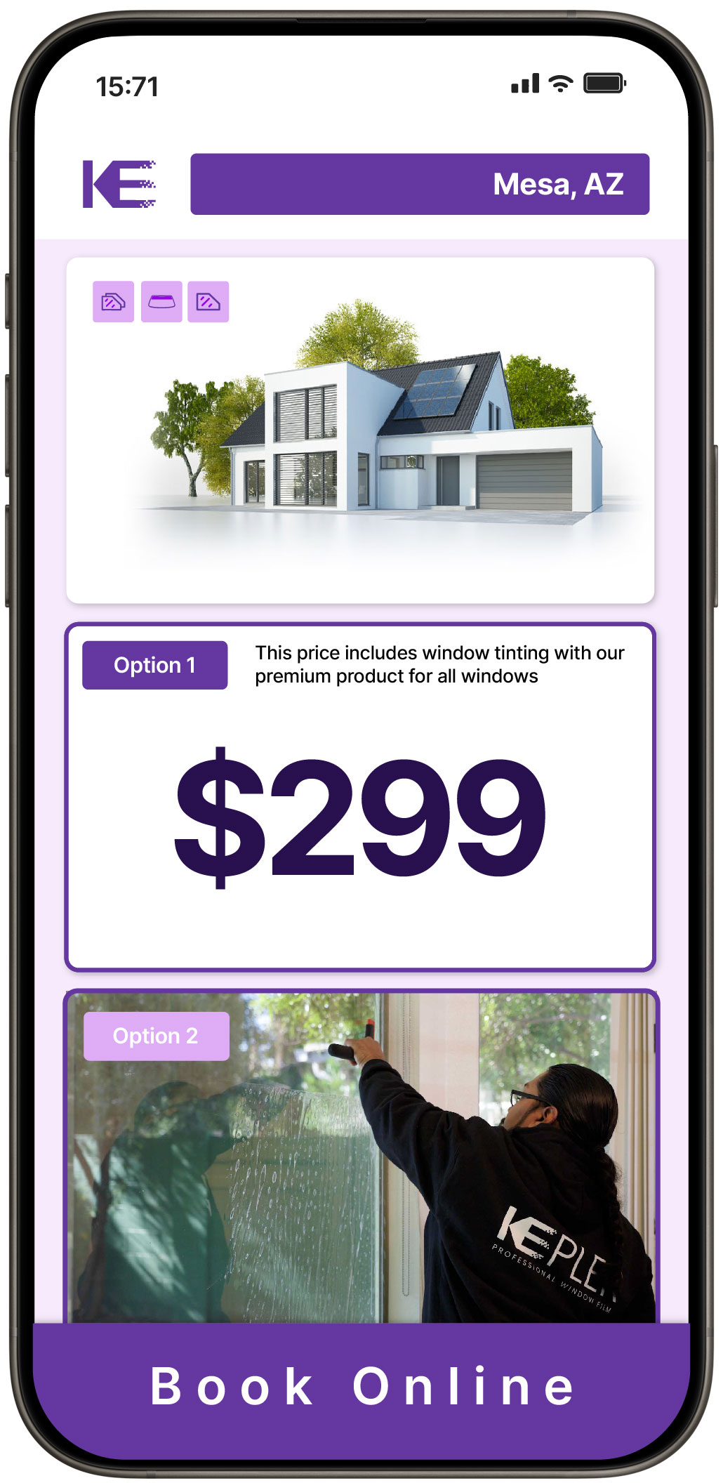 View Affordable Home Window Tinting Rates in Mesa, Arizona