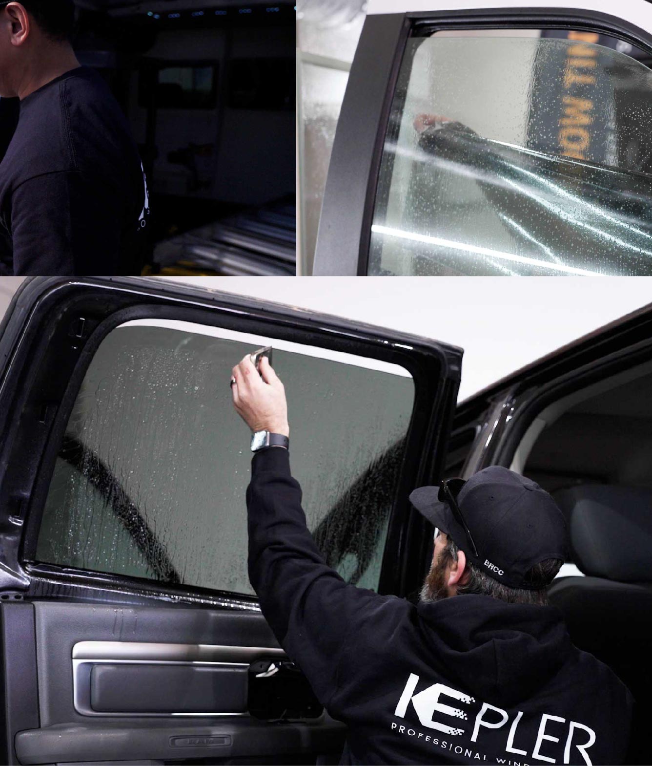 Kepler Window Tinting Specialists at Work in Big Spring, Texas