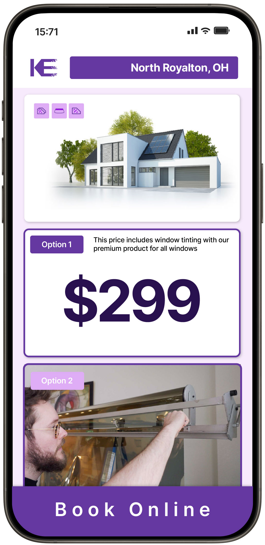 View Competitive Home Window Tinting Rates in North Royalton, Ohio