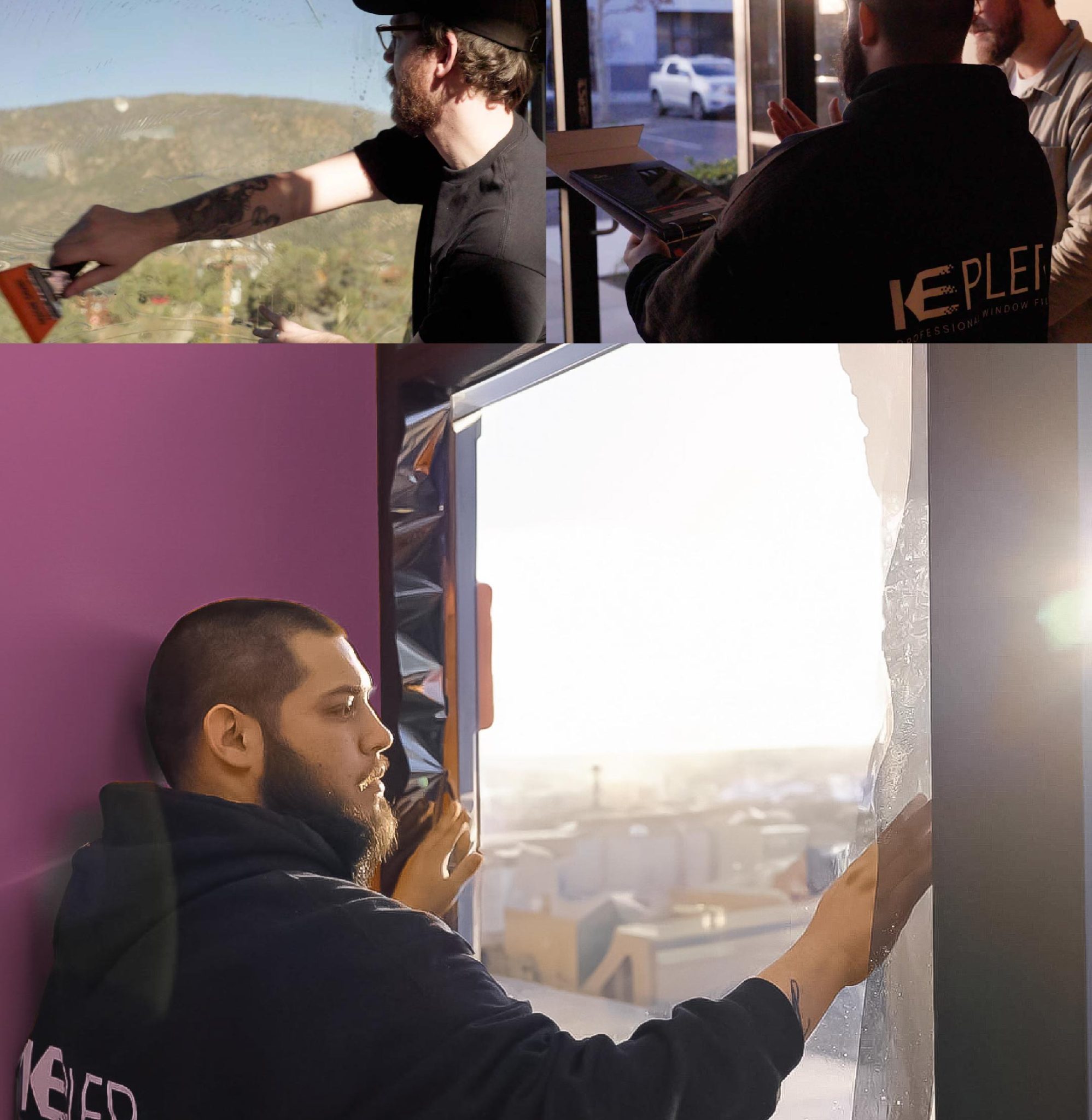 Kepler Specialist Performing Commercial Window Tinting in Washington
