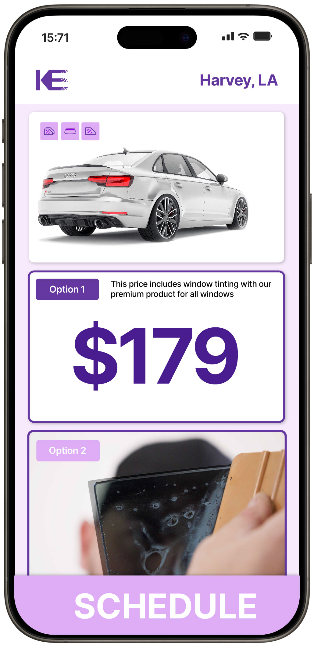 View Competitive Car Window Tinting Rates in Harvey, Louisiana