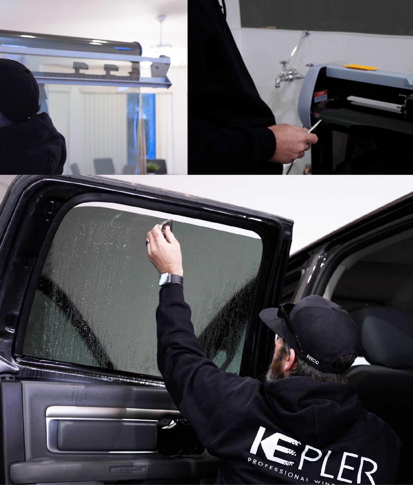 Kepler Window Tinting Specialists at Work in North Charleston, South Carolina