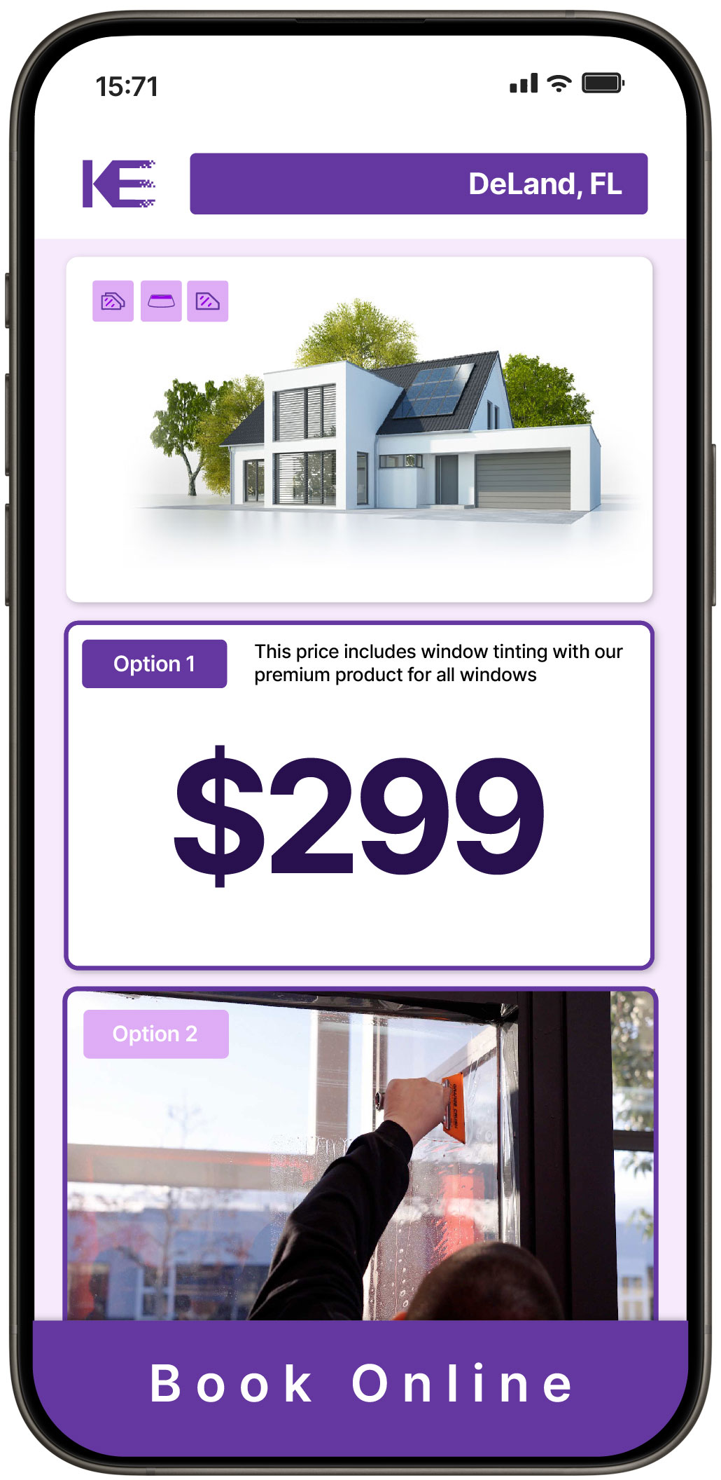 View Reasonable Home Window Tinting Rates in DeLand, Florida