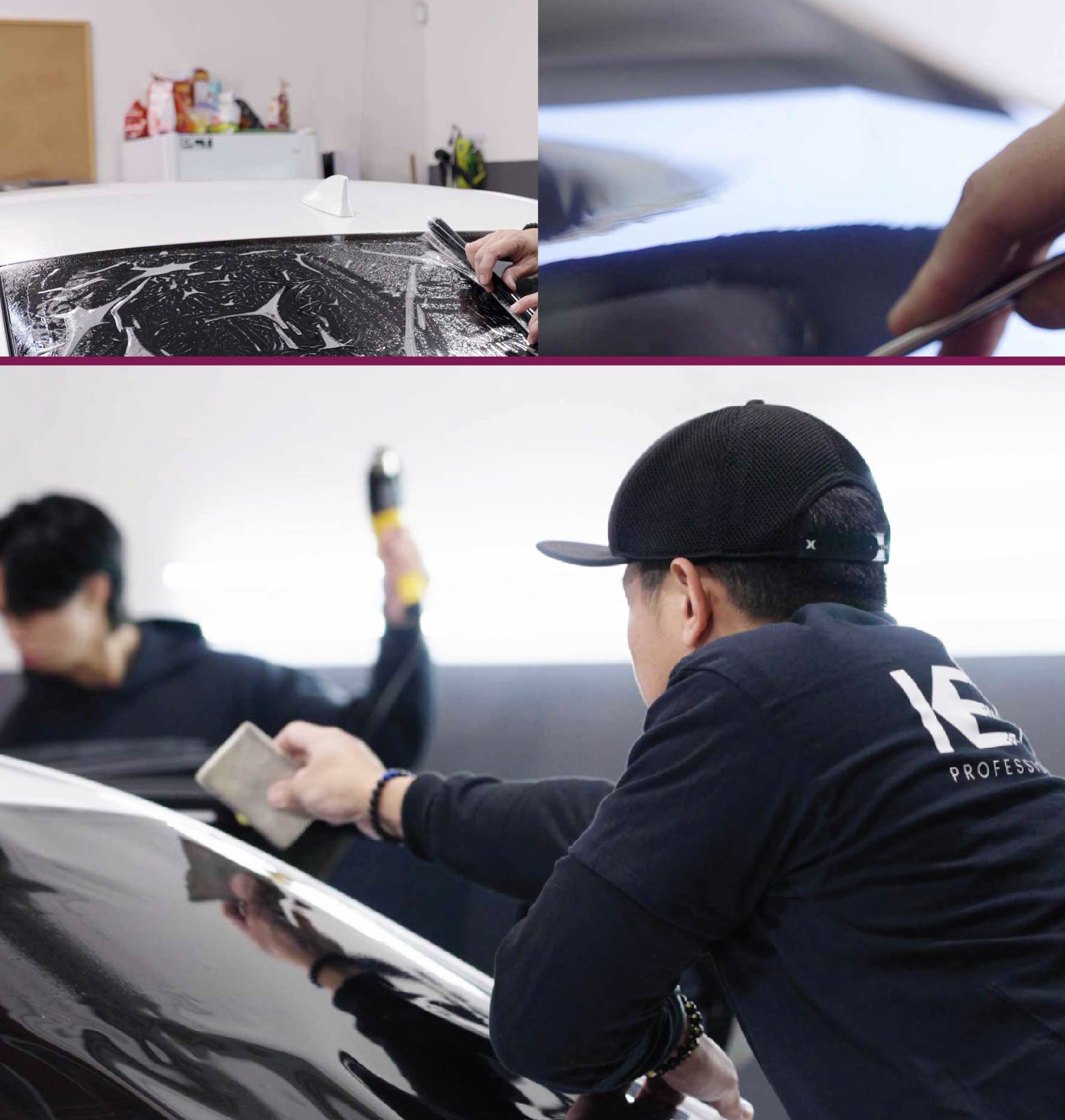 Car Window Tinting Specialists at Work in Washington