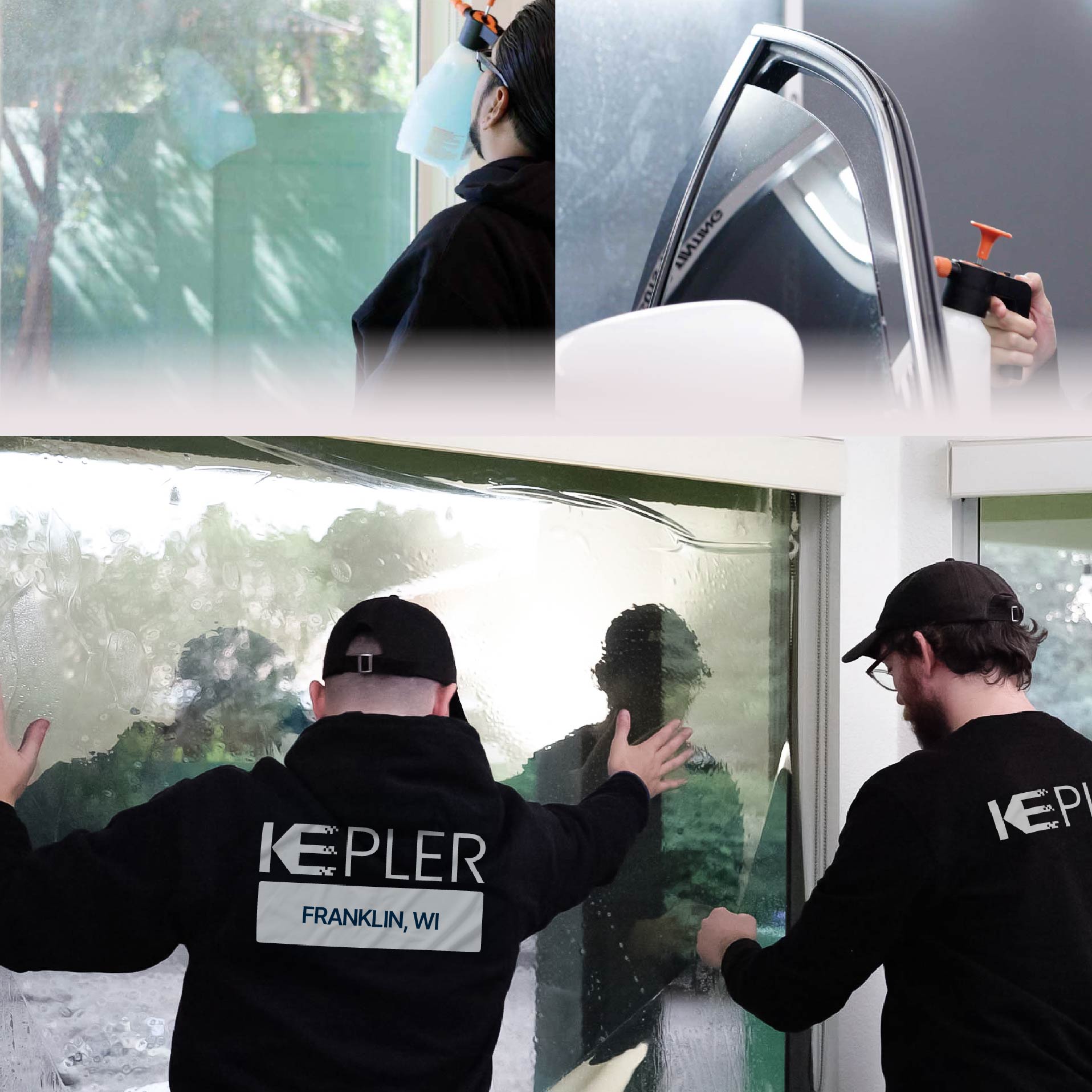 Kepler Specialist Performing Commercial Window Tinting in Franklin Franklin