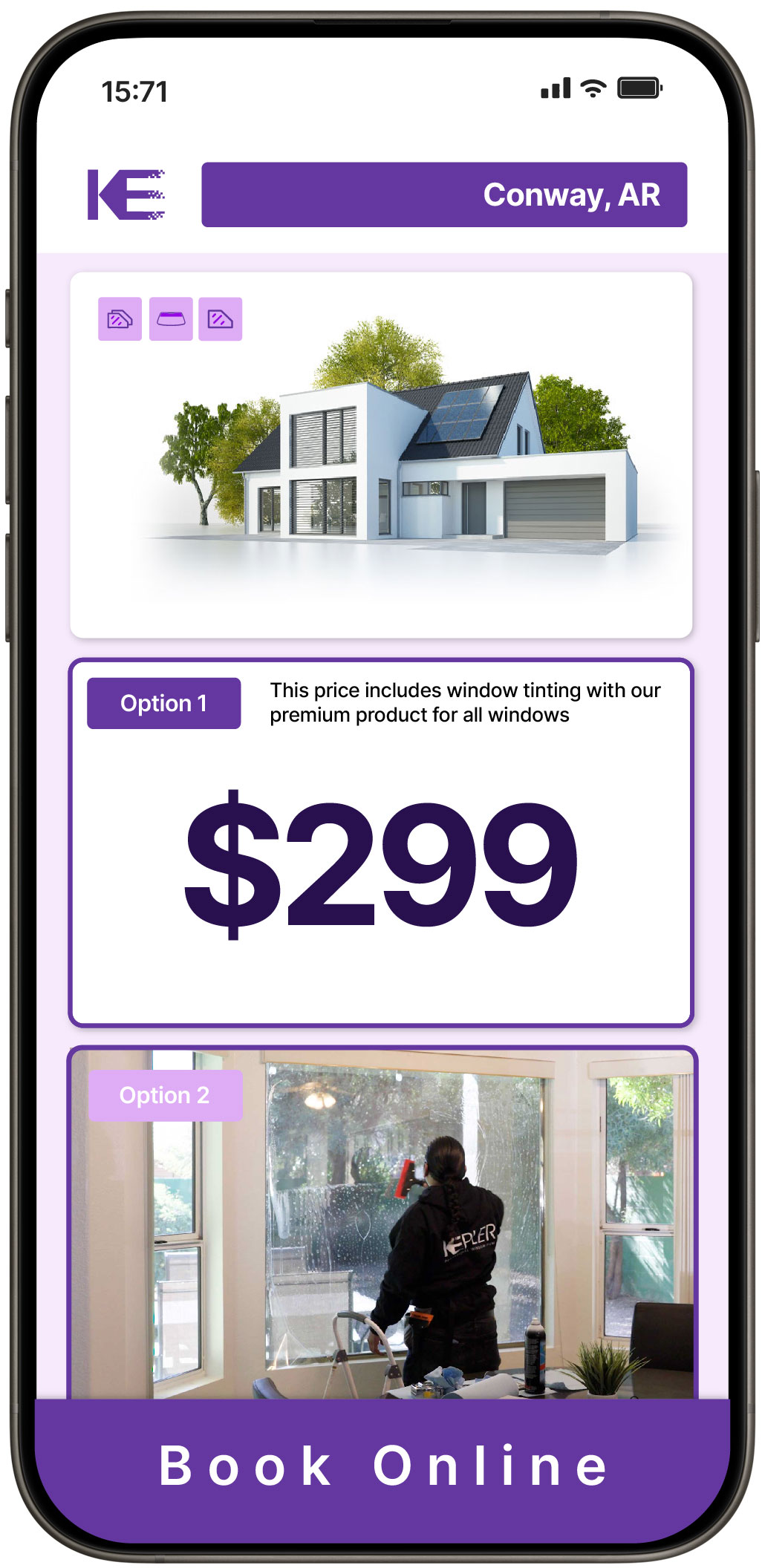View Reasonable Home Window Tinting Costs in Conway, Arkansas