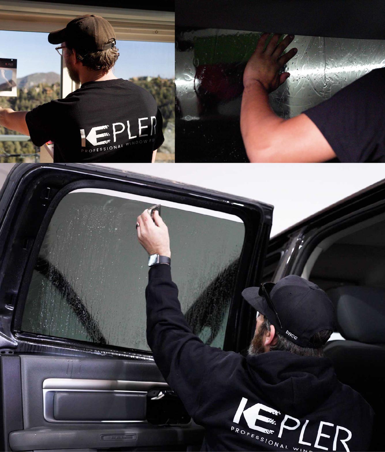 Kepler Window Tinting Specialists at Work in Cottage Grove, Minnesota