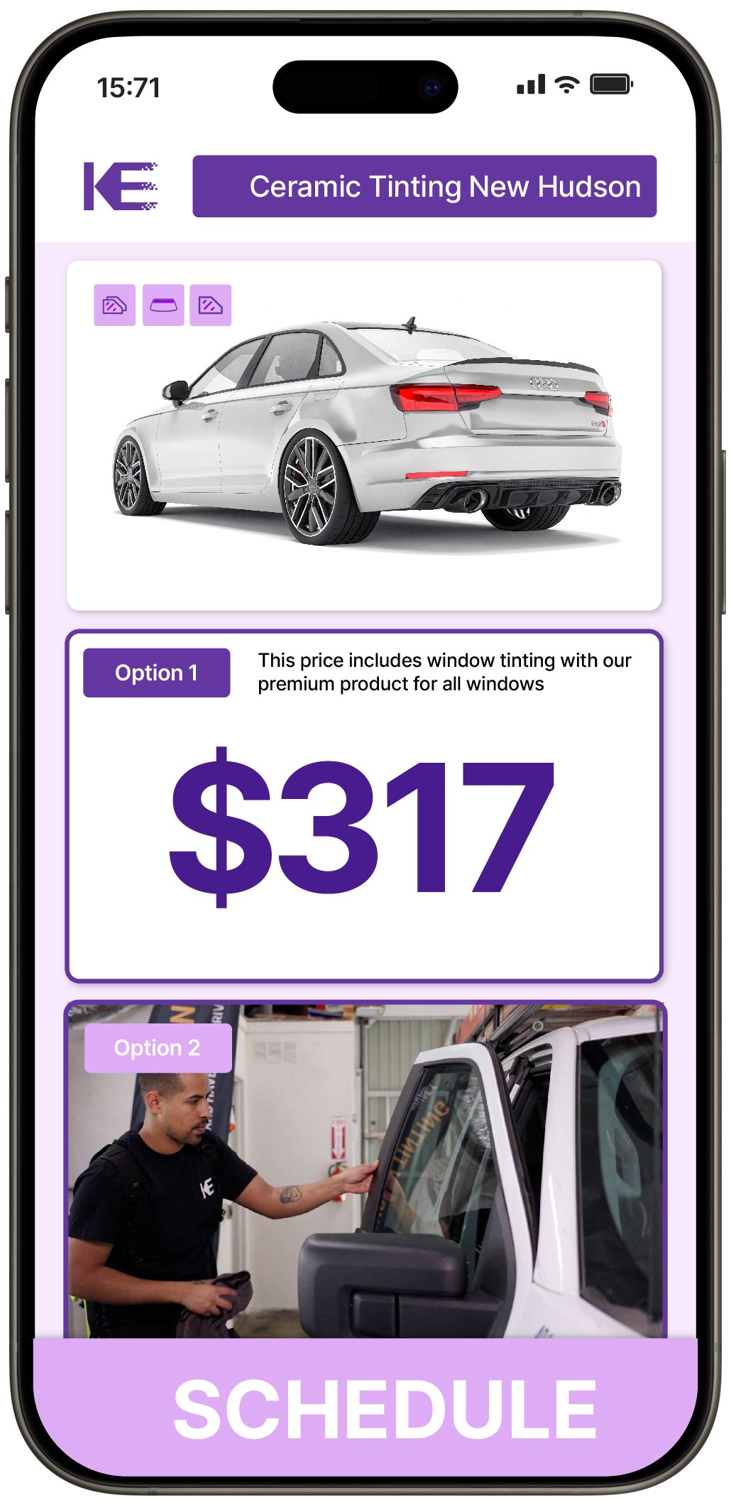 View Affordable Ceramic Window Tinting Prices in New Hudson, Michigan