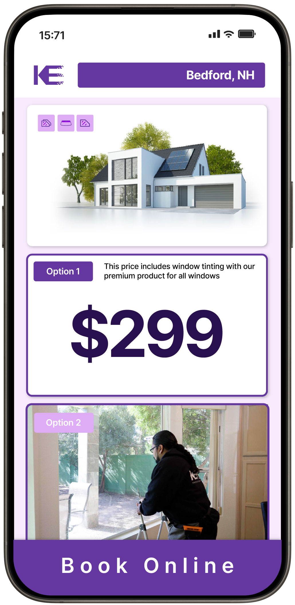 View Affordable Home Window Tinting Prices in Bedford, New Hampshire