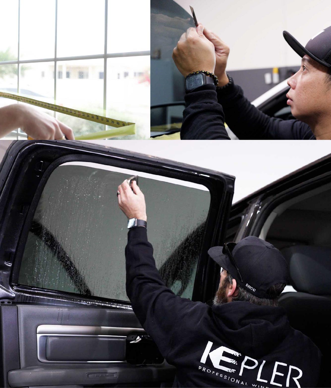 Kepler Window Tinting Specialists at Work in Asbury Park, New Jersey