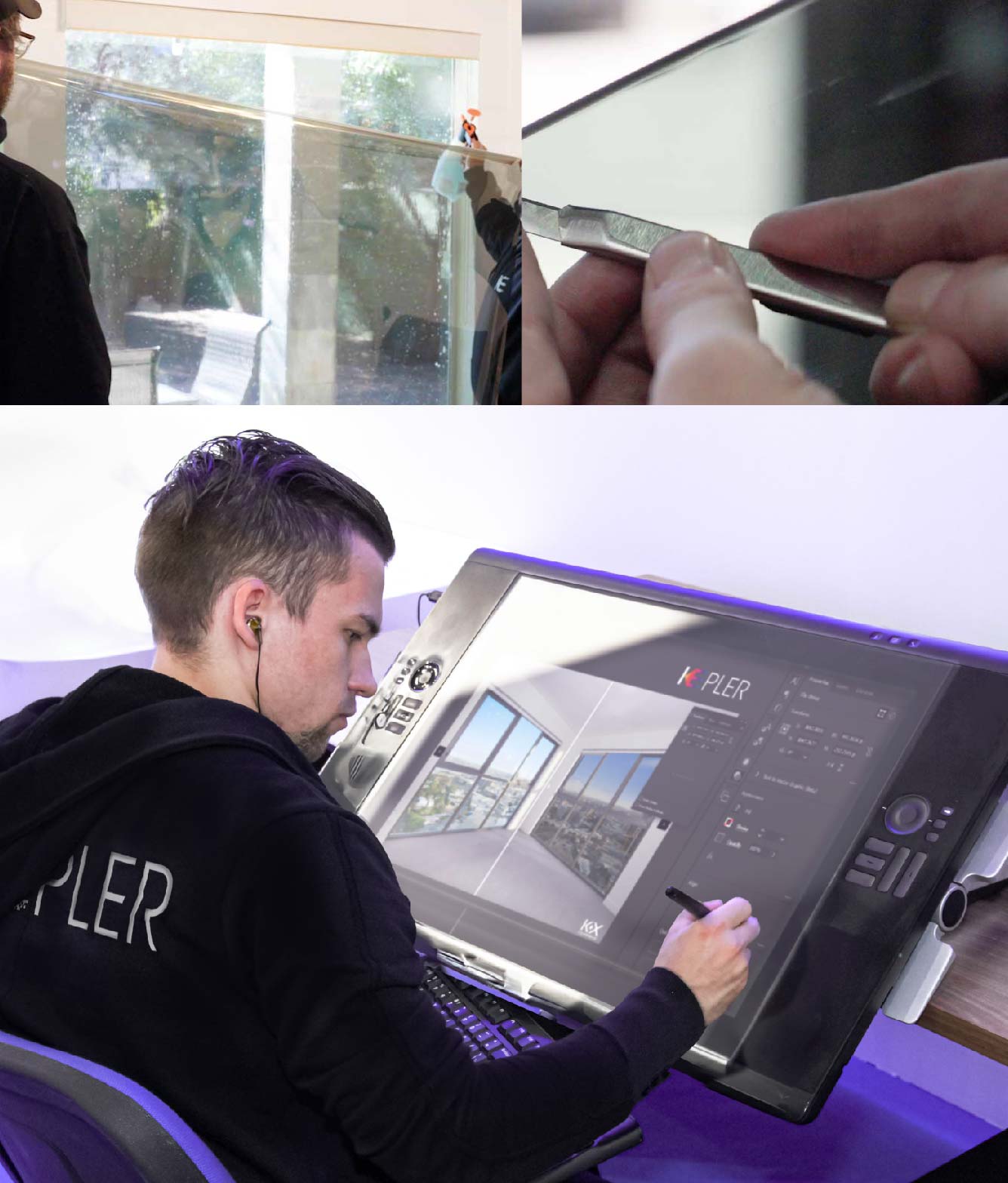 Kepler Specialist Performing Commercial Window Tinting in Southlake Southlake