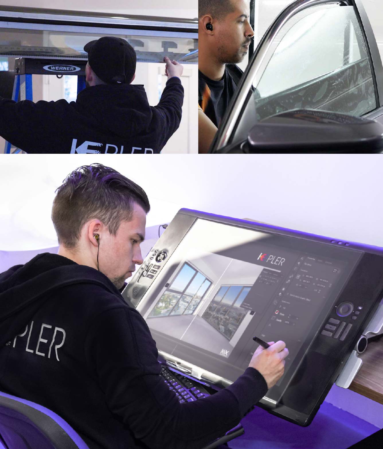 Kepler Specialist Performing Commercial Window Tinting in Orem Orem