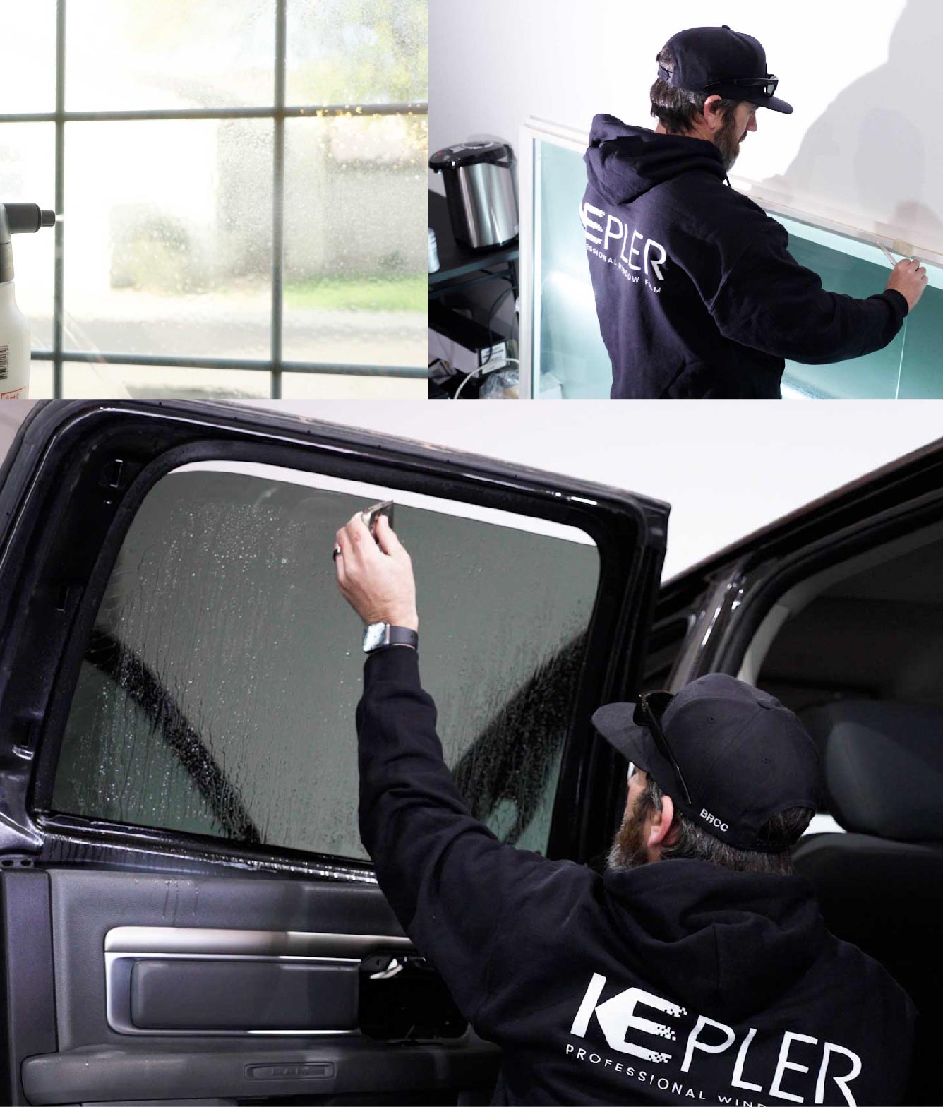Kepler Window Tinting Specialists at Work in Great Falls, Montana