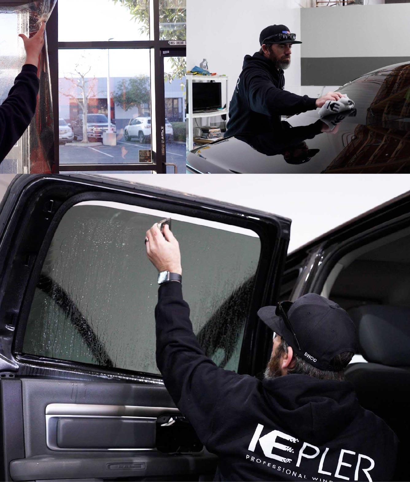 Kepler Window Tinting Specialists at Work in Vincennes, Indiana