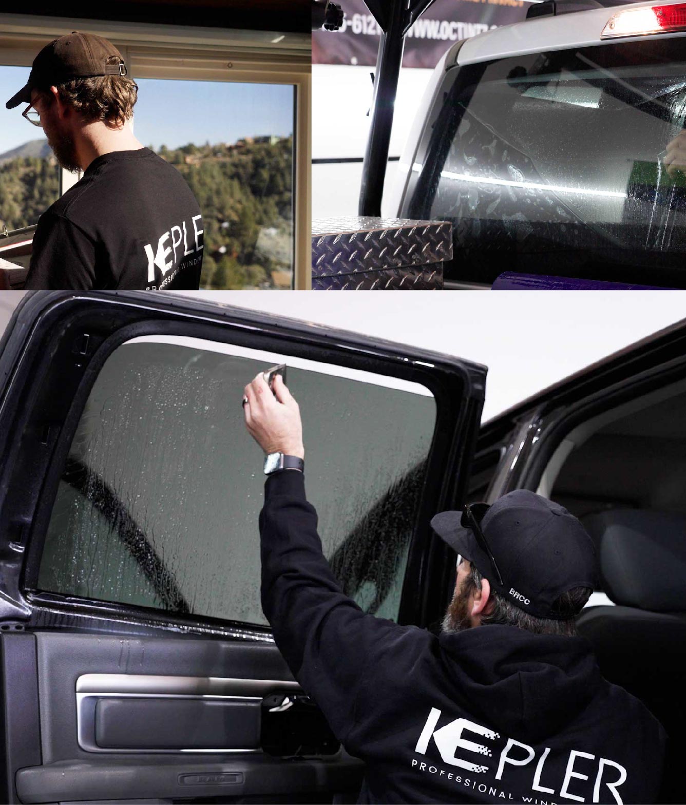Kepler Window Tinting Specialists at Work in New Milford, New Jersey